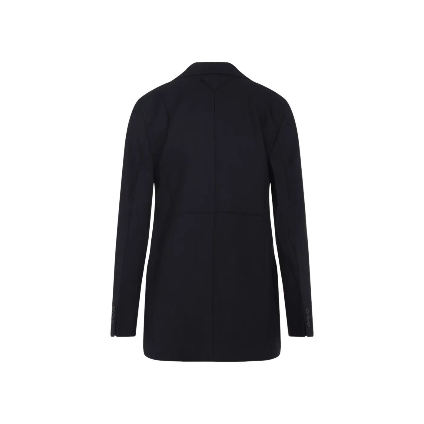 Prada PRADA Blue Wool Jacket New And Authentic (Women's size:IT 40 Size S / US 4 / IT 40 - 2 Thumbnail