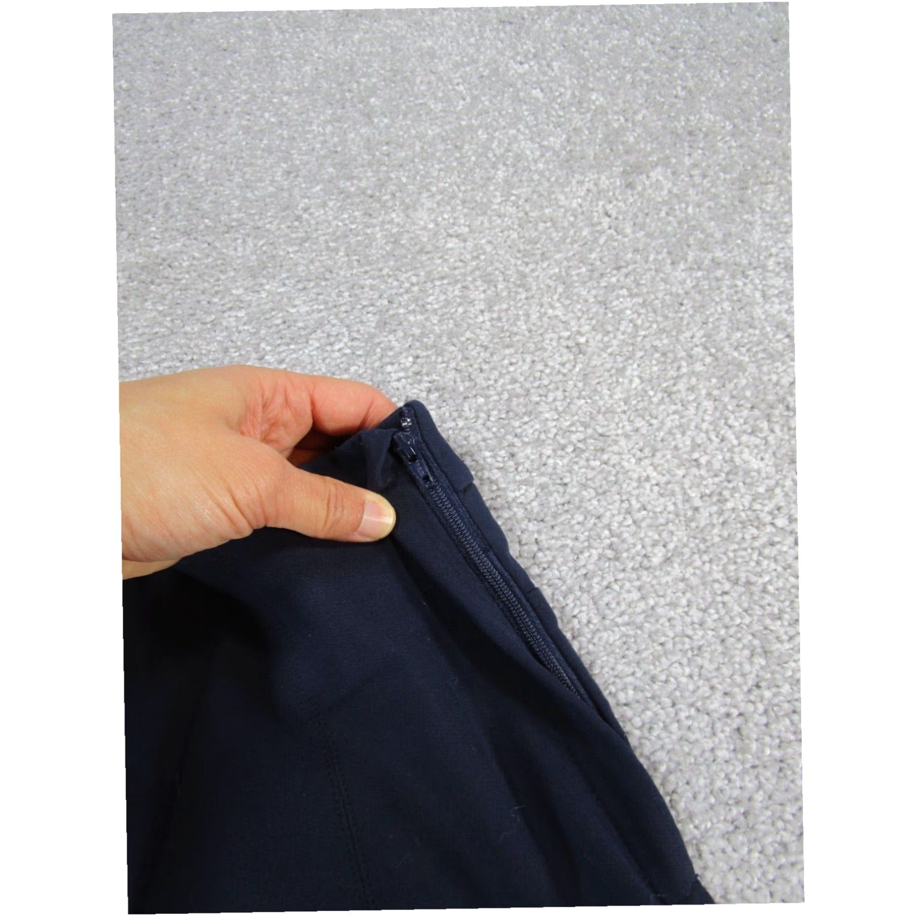 M.M.LaFleur M.M.Lafleur Womens Skinny Pants 0 Navy Blue Cotton Nylon Size 25" / US 0 / IT 36 - 4 Thumbnail