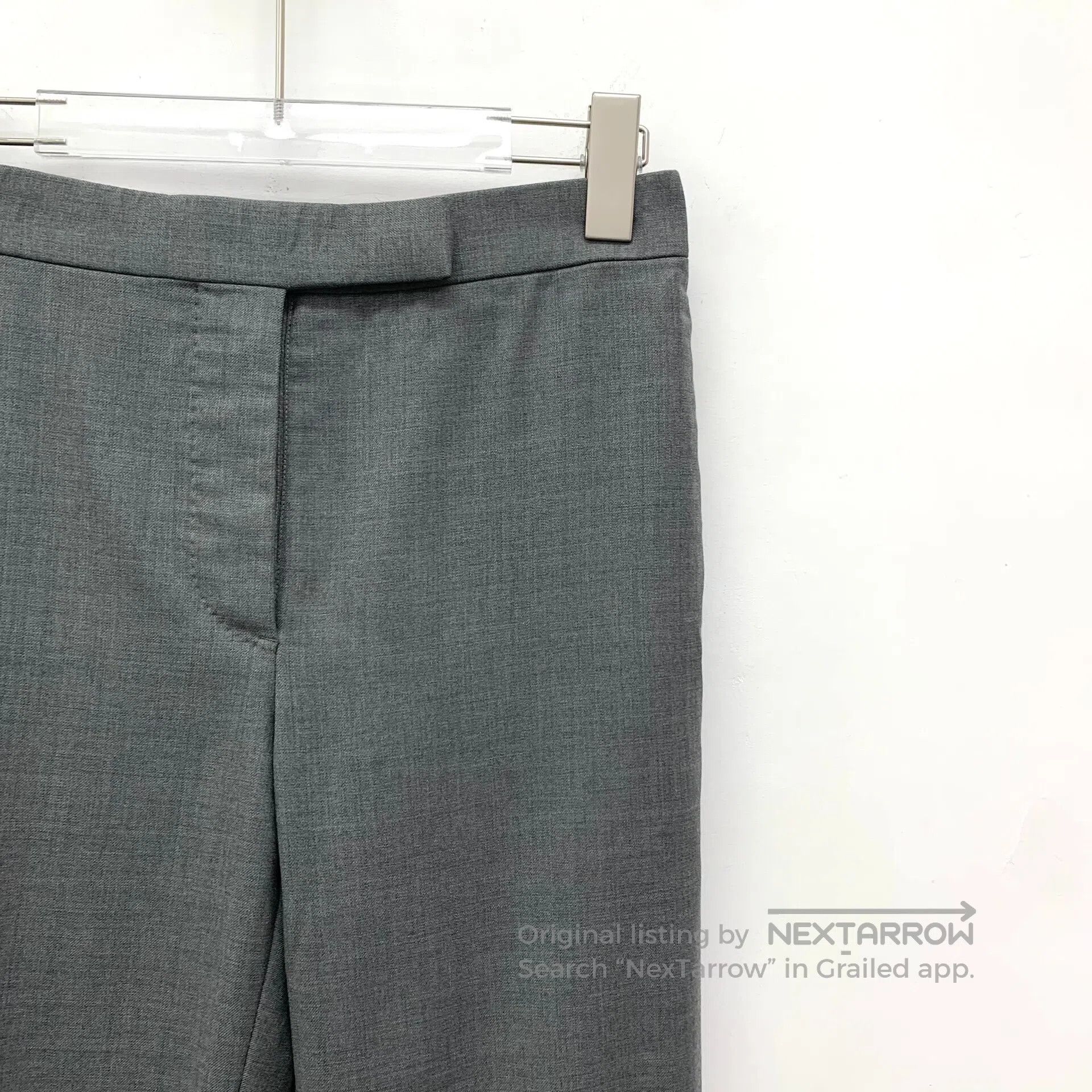 Thom Browne Thom Browne Gray Wool Casual Suit Pants| Size US 38 / EU 54 - 3 Thumbnail