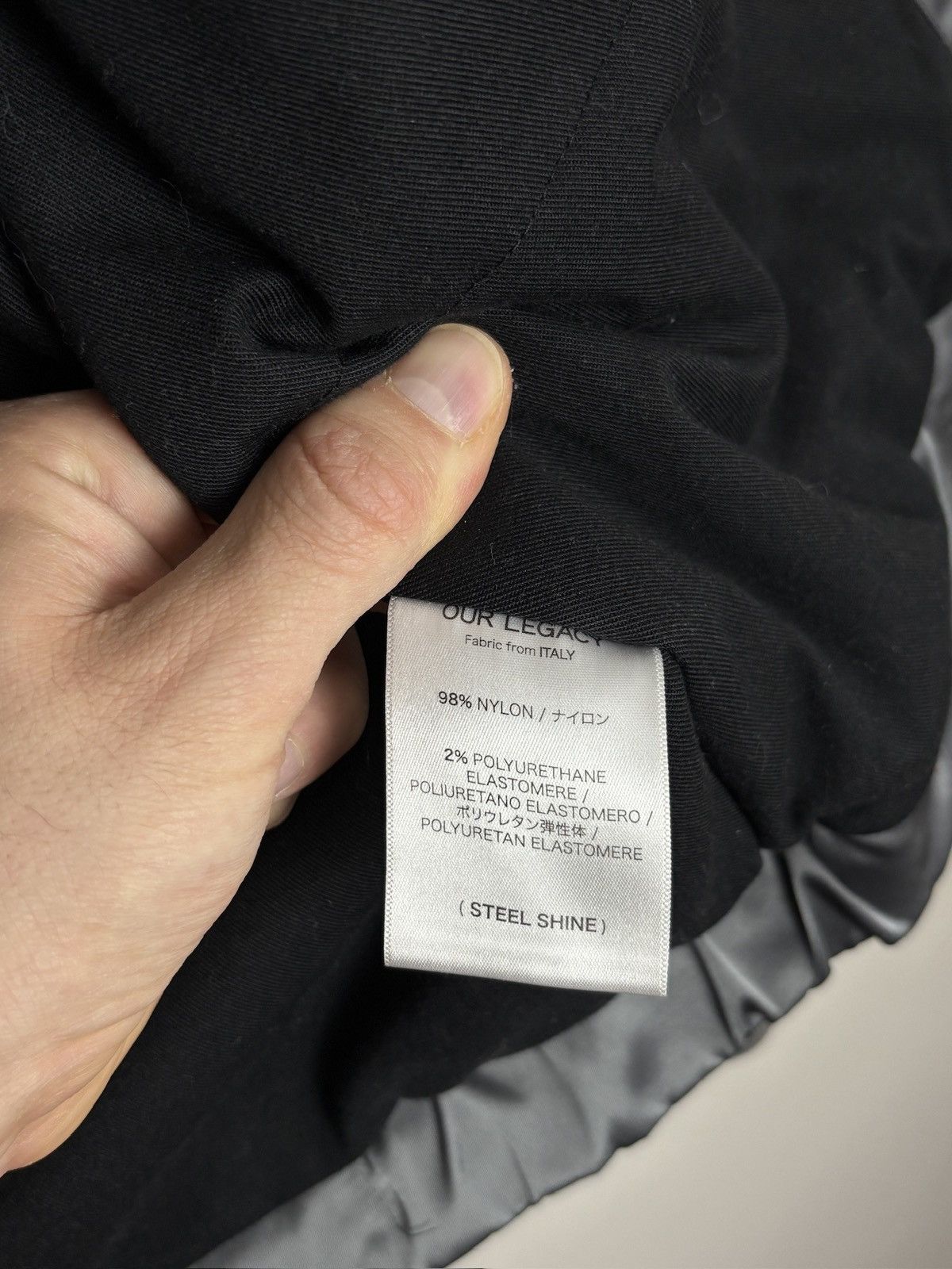 Our Legacy Our Legacy Steel Boxy Bomber Jacket Size US M / EU 48-50 / 2 - 11 Thumbnail