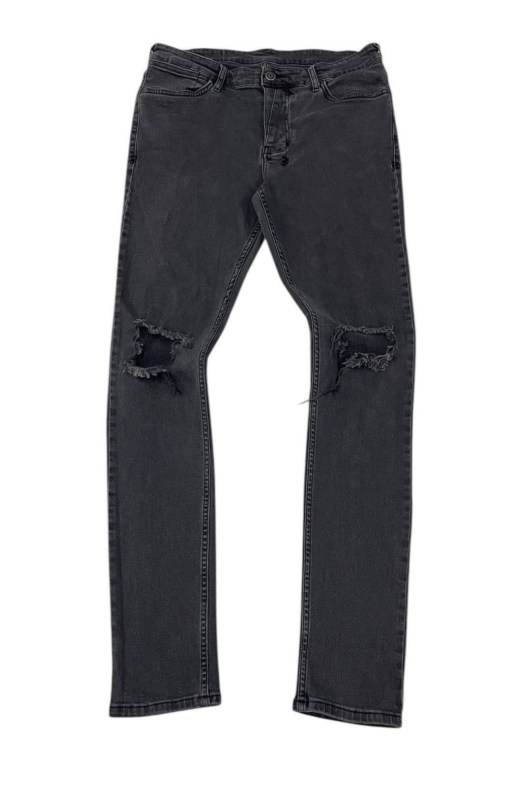 Ksubi Ksubi Skinny Jeans Faded Black Size US 31 - 2 Thumbnail