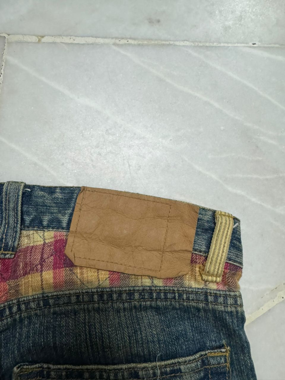 Vintage 💥Insane💥Vintage Japanese Grunge Short ClawMark Distress Size US 30 / EU 46 - 18 Thumbnail