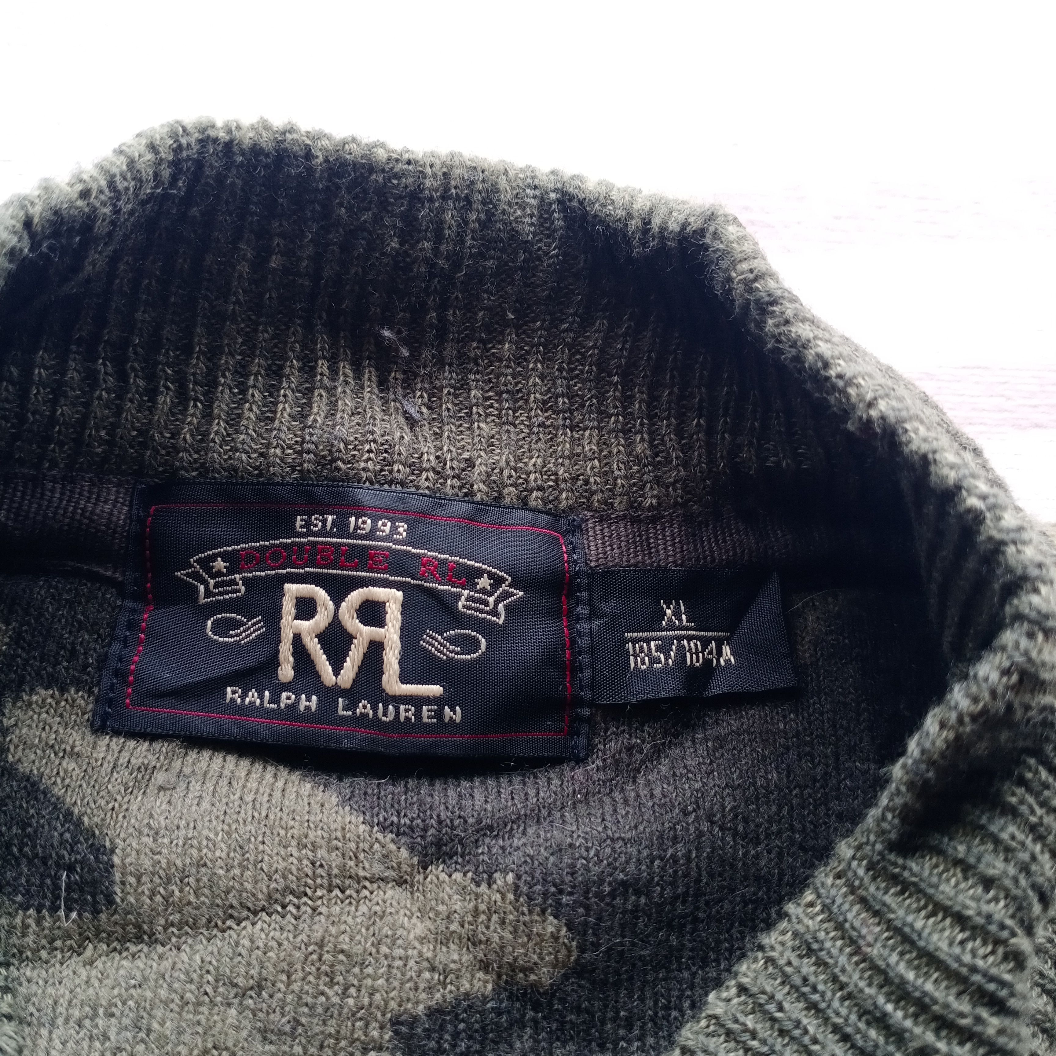 Ralph Lauren RRL DOUBLE RL Ralph Lauren Sherpa Fleece Vest - Camo Size US XL / EU 56 / 4 - 4 Thumbnail