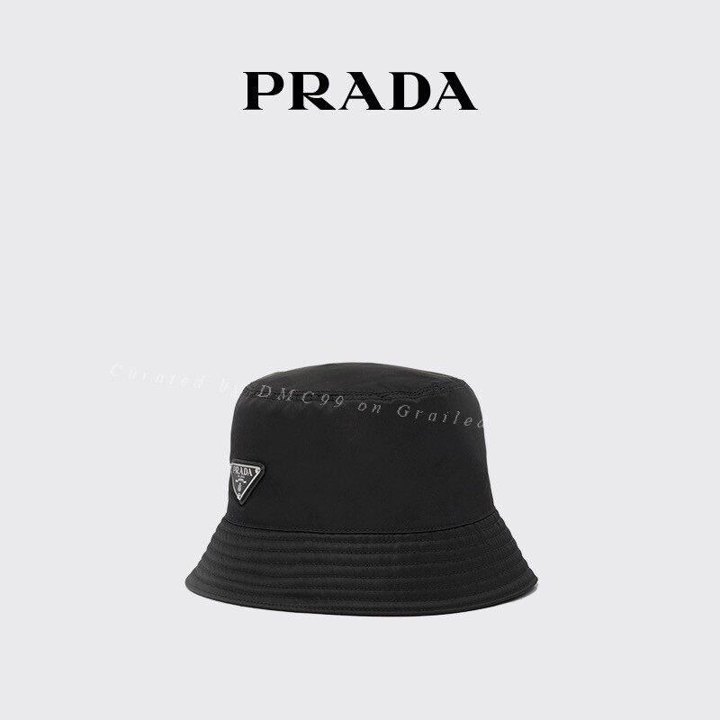 Prada Prada Re-Nylon Black Bucket Hat Size ONE SIZE - 1 Thumbnail