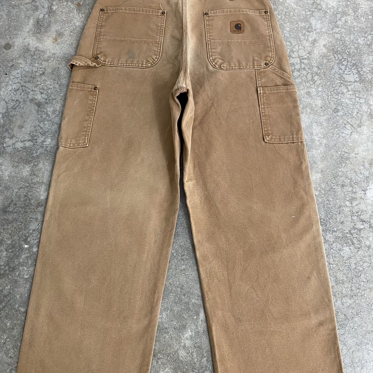 Carhartt Vintage Carhartt Double Knee Tan Carpenter Work Pants Size US 34 / EU 50 - 16 Thumbnail