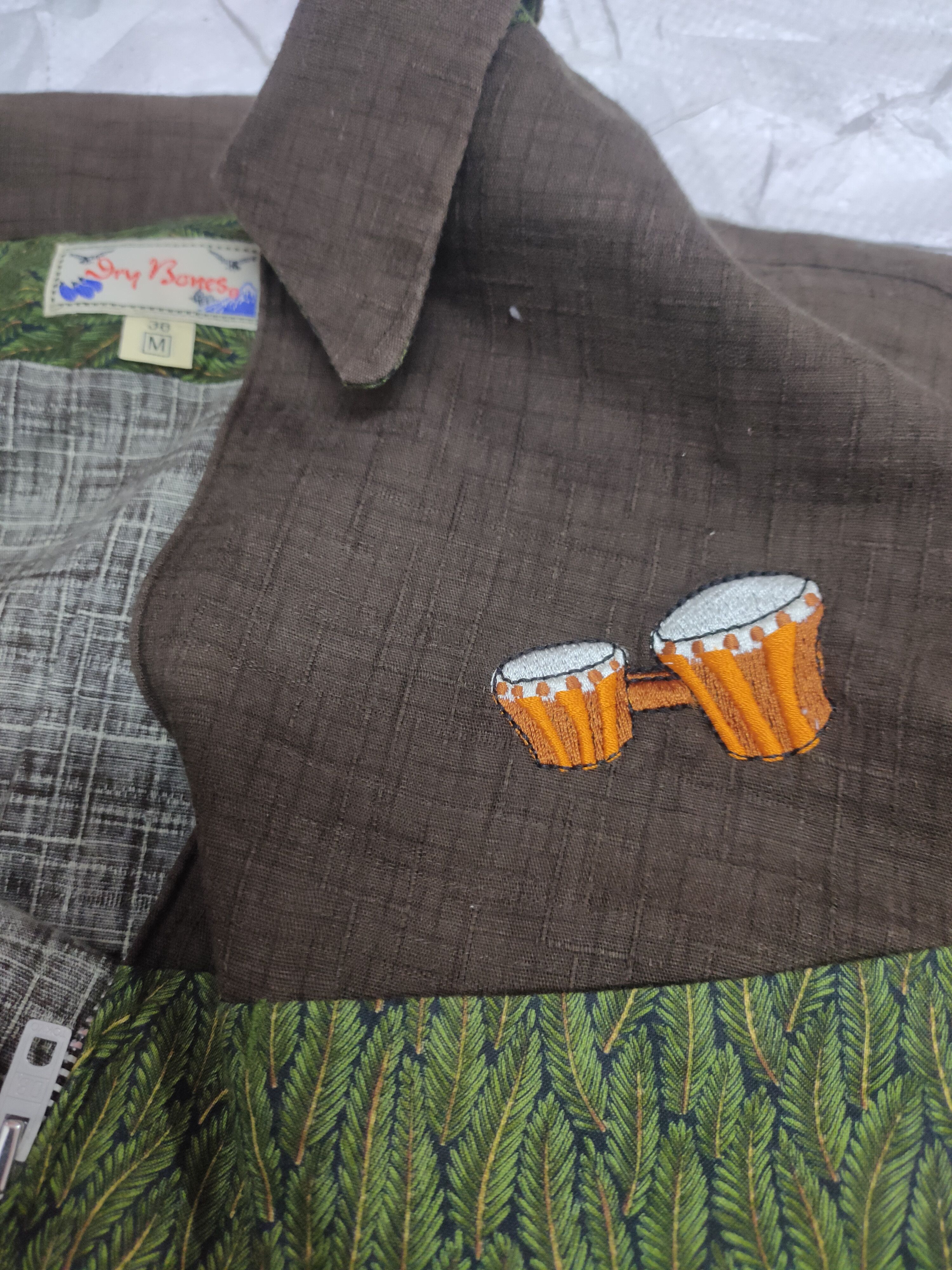 Dry Bones Dry bones zipper shirt Size US S / EU 44-46 / 1 - 5 Thumbnail