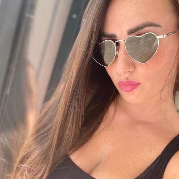 Saint Laurent Paris 🕶️ New Saint Laurent SL301 Lou Lou 003 Sunglasses - Silver Size ONE SIZE - 5 Thumbnail