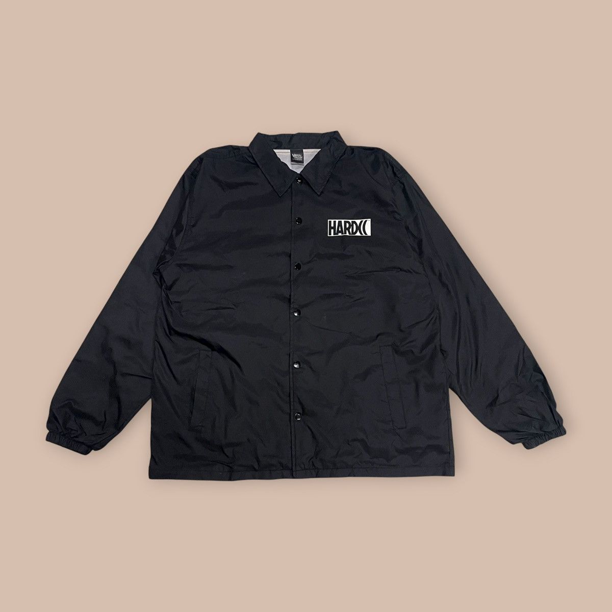 Japanese Brand HARDCORE CHOCOLATE HARDCC Nylon Coach Jacket 2020 Size US XL / EU 56 / 4 - 2 Thumbnail