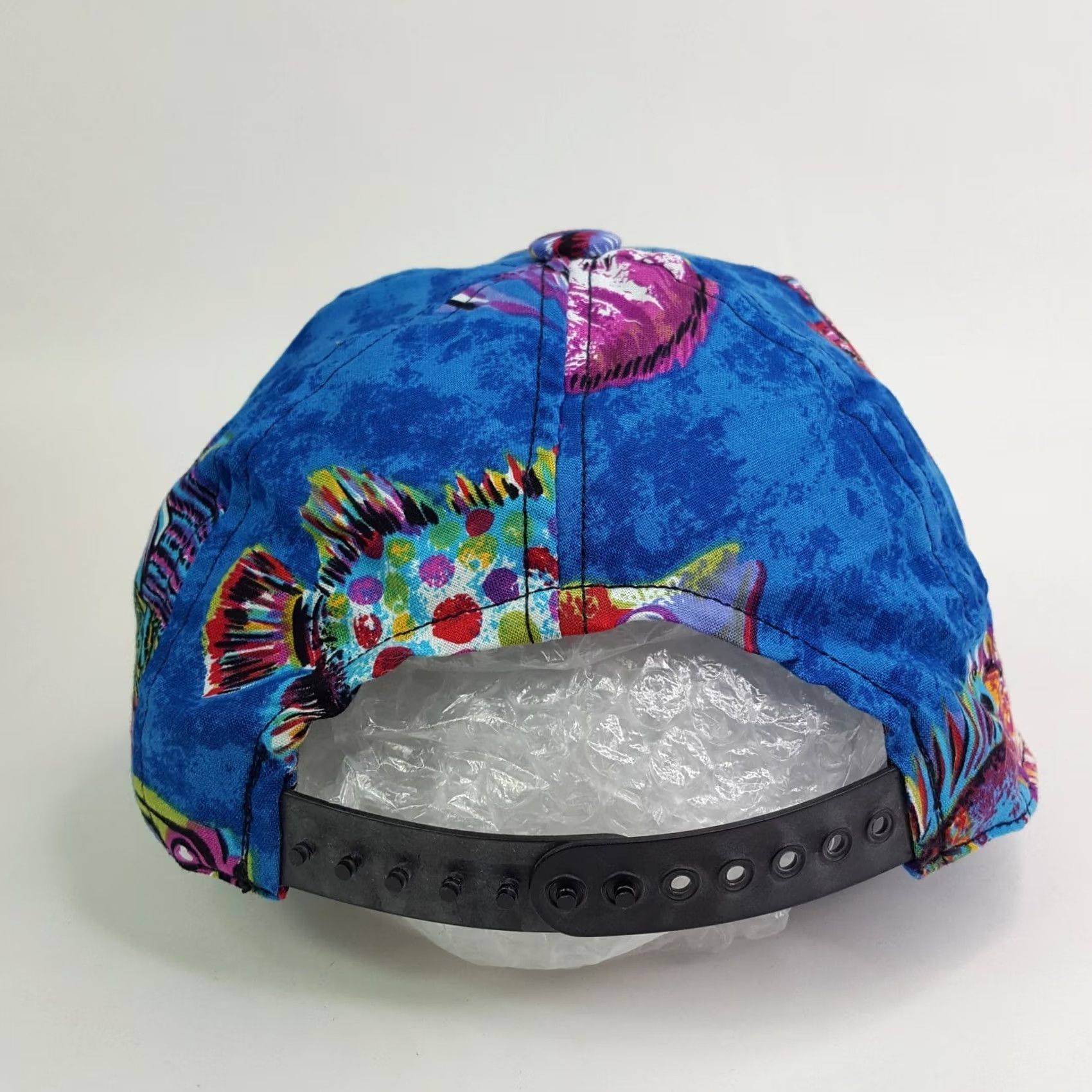 Vintage Vintage Infinity Chic USA Hat Baseball Cap Blue Tropical Fish Snapback Adjustable Mens New Retro 90s Ocean Aloha Beach Cap Size ONE SIZE - 5 Thumbnail