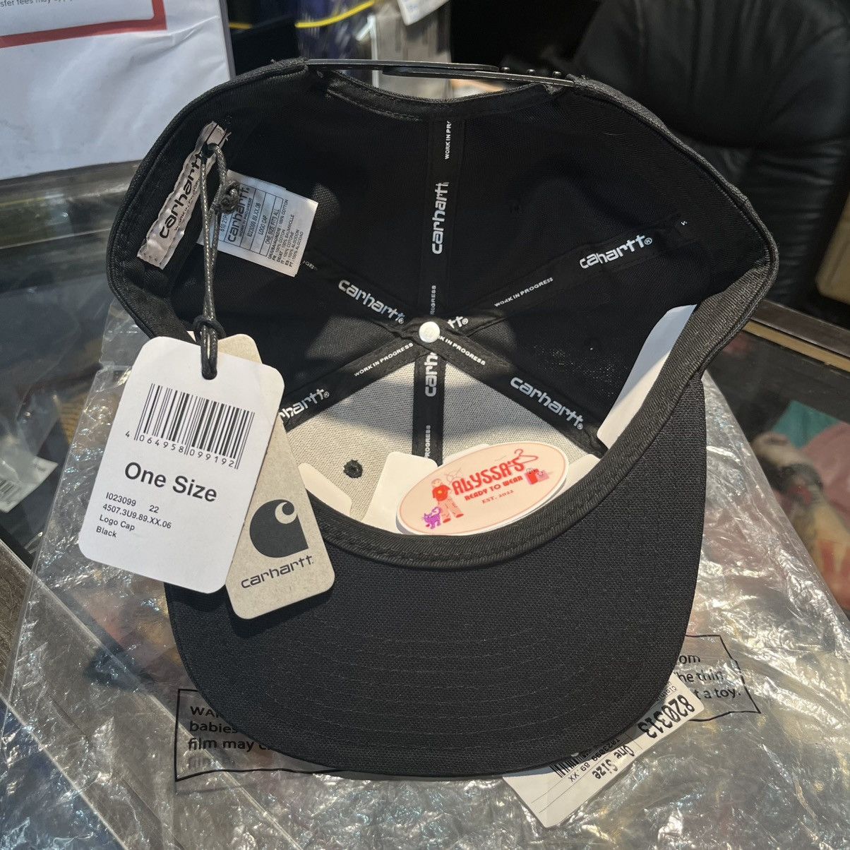 Carhartt Wip Carhartt WIP Logo Cap (Black) Size ONE SIZE - 10 Thumbnail