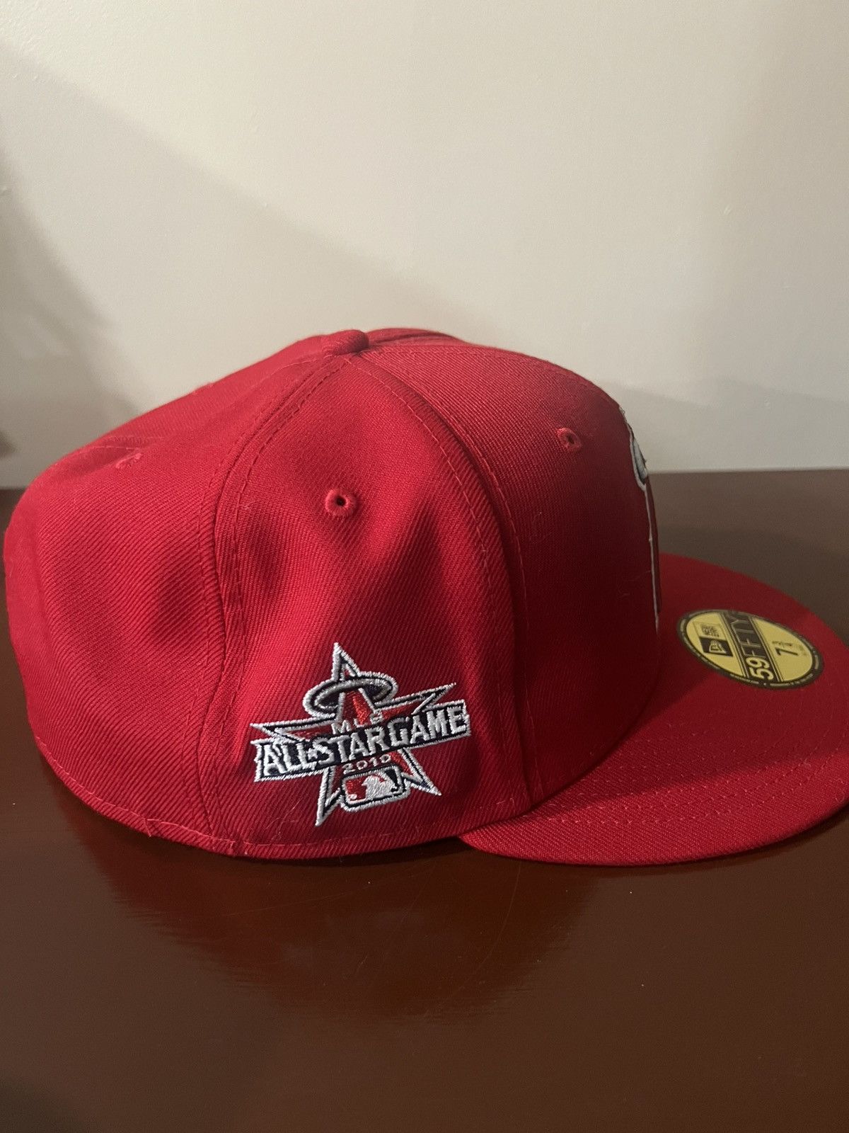 Vintage LOS ANGELES ANGELS NEW ERA 2010 ALL STAR GAME SIDE PATCH RED Size ONE SIZE - 2 Thumbnail