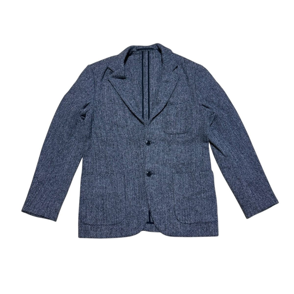 Harris Tweed Harris Tweed Tomorrowland Wool Minimalist Blazer Size 42R - 1 Thumbnail