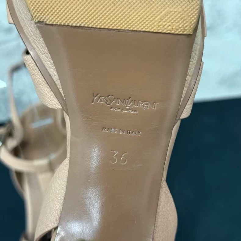 Saint Laurent Paris Saint Laurent High Heel Sandals Size 36-2507 Size US 6 / IT 36 - 6 Thumbnail