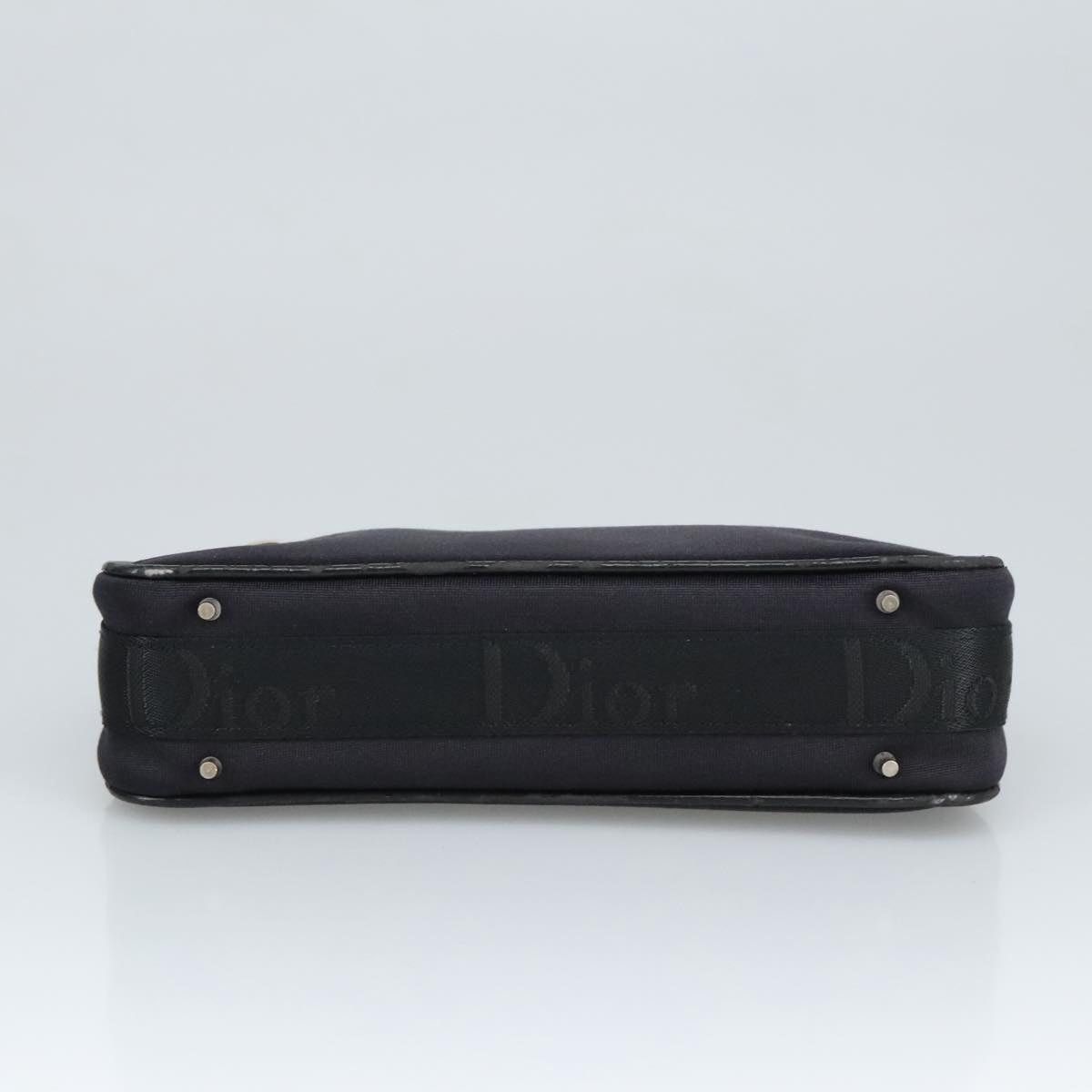 Dior DIOR Hand Bag Canvas Black Size ONE SIZE - 9 Thumbnail
