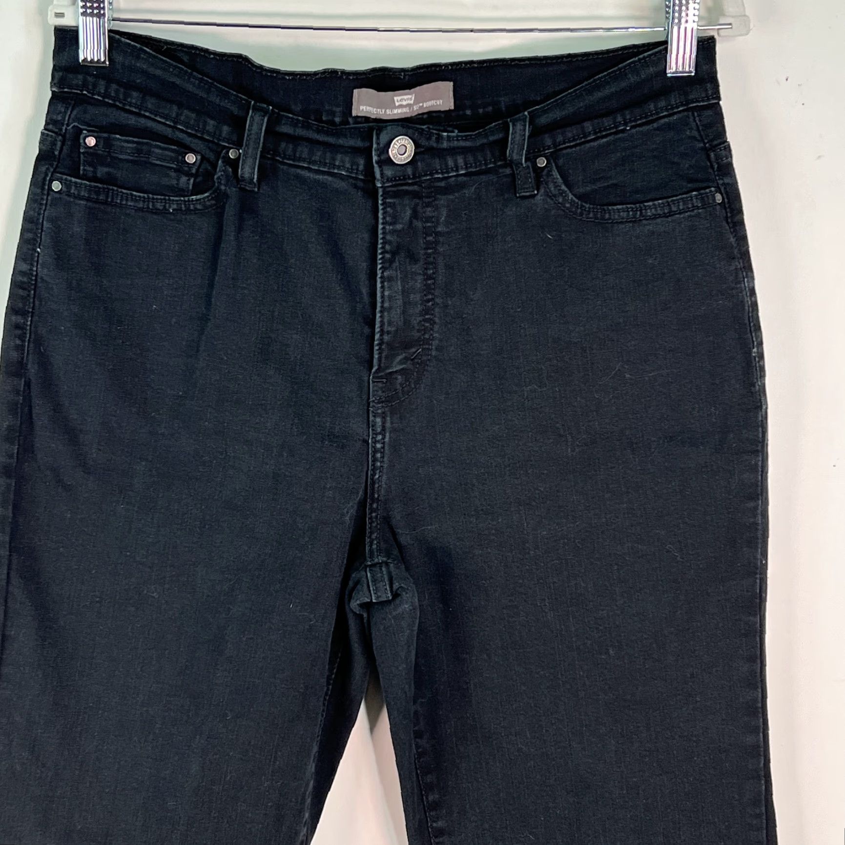 Levi's Levi's Jeans Adult 14 Regular Black Bootcut 512 Slimming 31in Inseam Womens Size 36" / US 14 / IT 50 - 2 Thumbnail