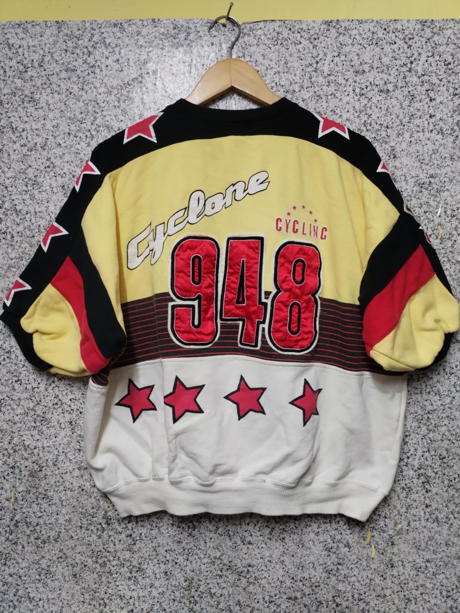 Sports Specialties × USA Olympics × Vintage Vintage 80s Cyclone Sweatshirt oversized very Rare Size US M / EU 48-50 / 2 - 2 Thumbnail
