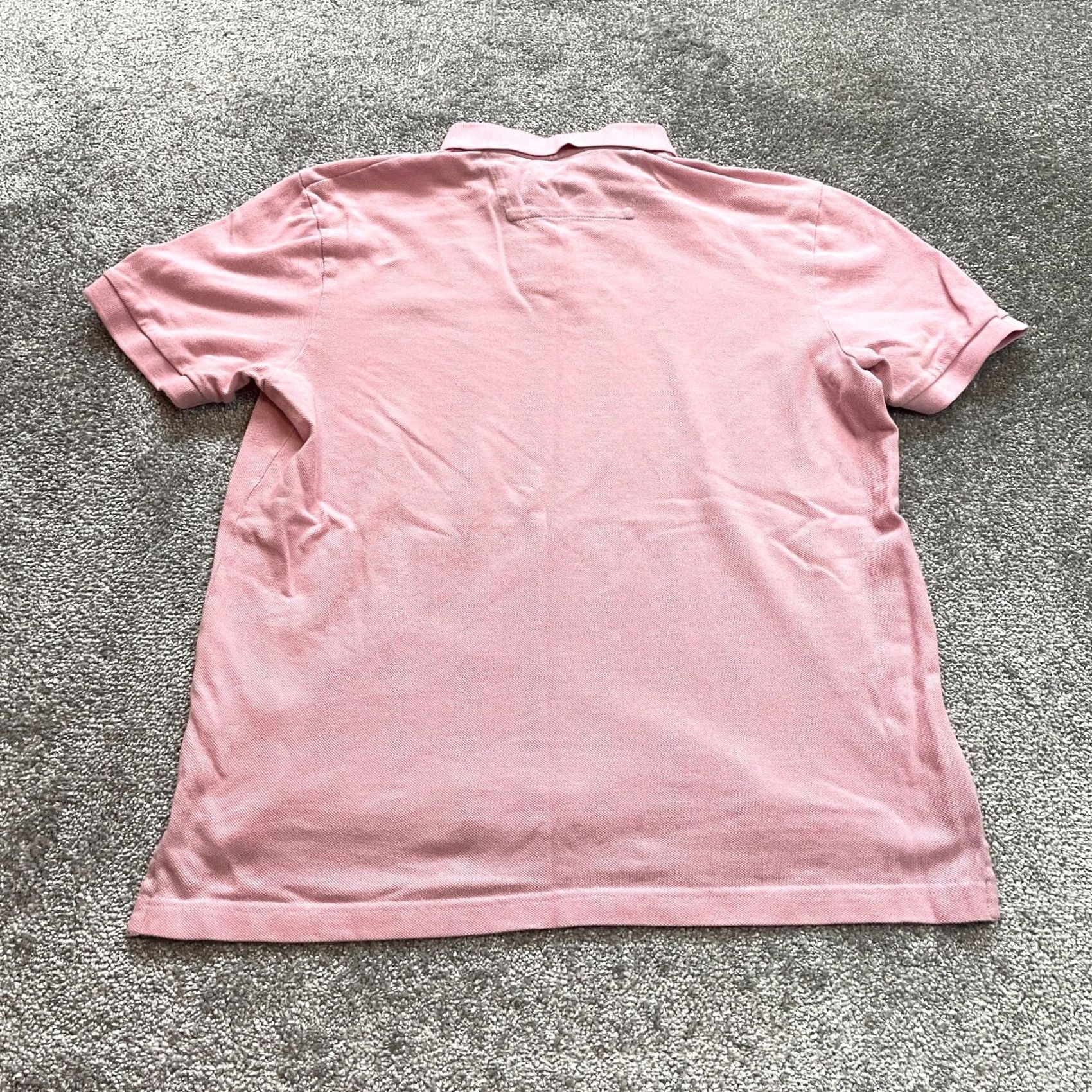 Chaps VINTAGE Chaps Polo Shirt Mens M Pink Logo Preppy Collared Golf Rugby Short Sleeve Knit Cotton 100% Classic Regular Size US M / EU 48-50 / 2 - 8 Thumbnail