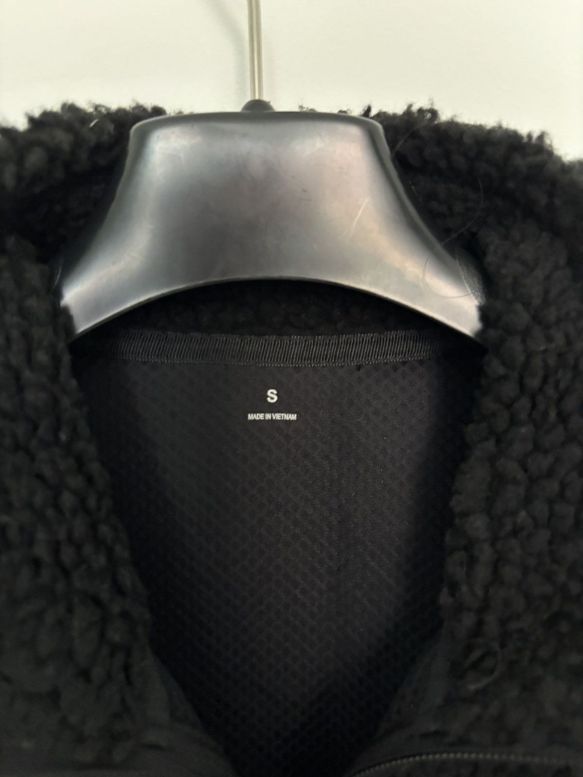 Muji Muji Black Sherpa Fleece Vest – Japanese Zip-Up Layer Size US S / EU 44-46 / 1 - 2 Thumbnail