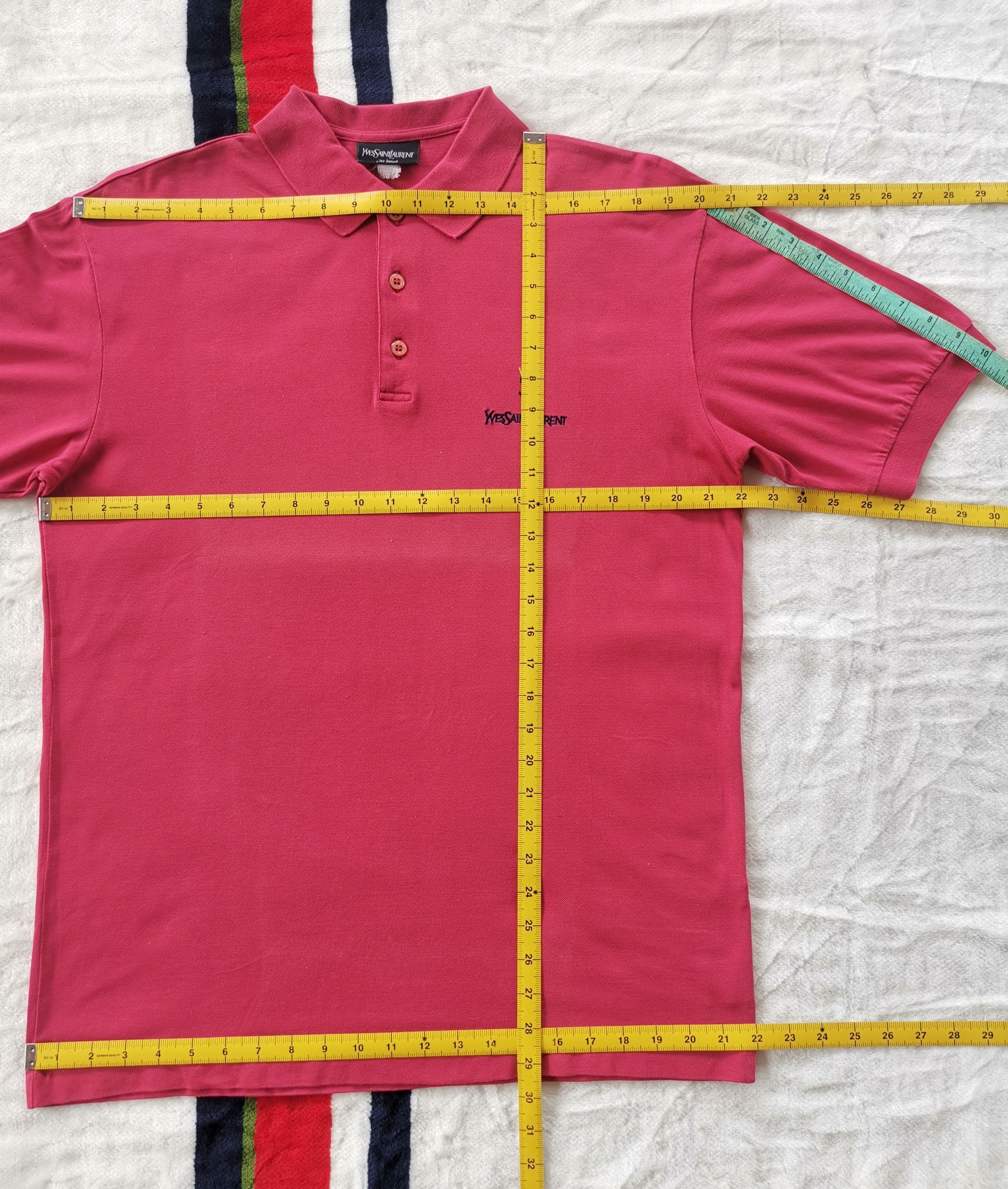 Yves Saint Laurent YVES SAINT LAURENT POLOS SHIRT Size US L / EU 52-54 / 3 - 8 Thumbnail
