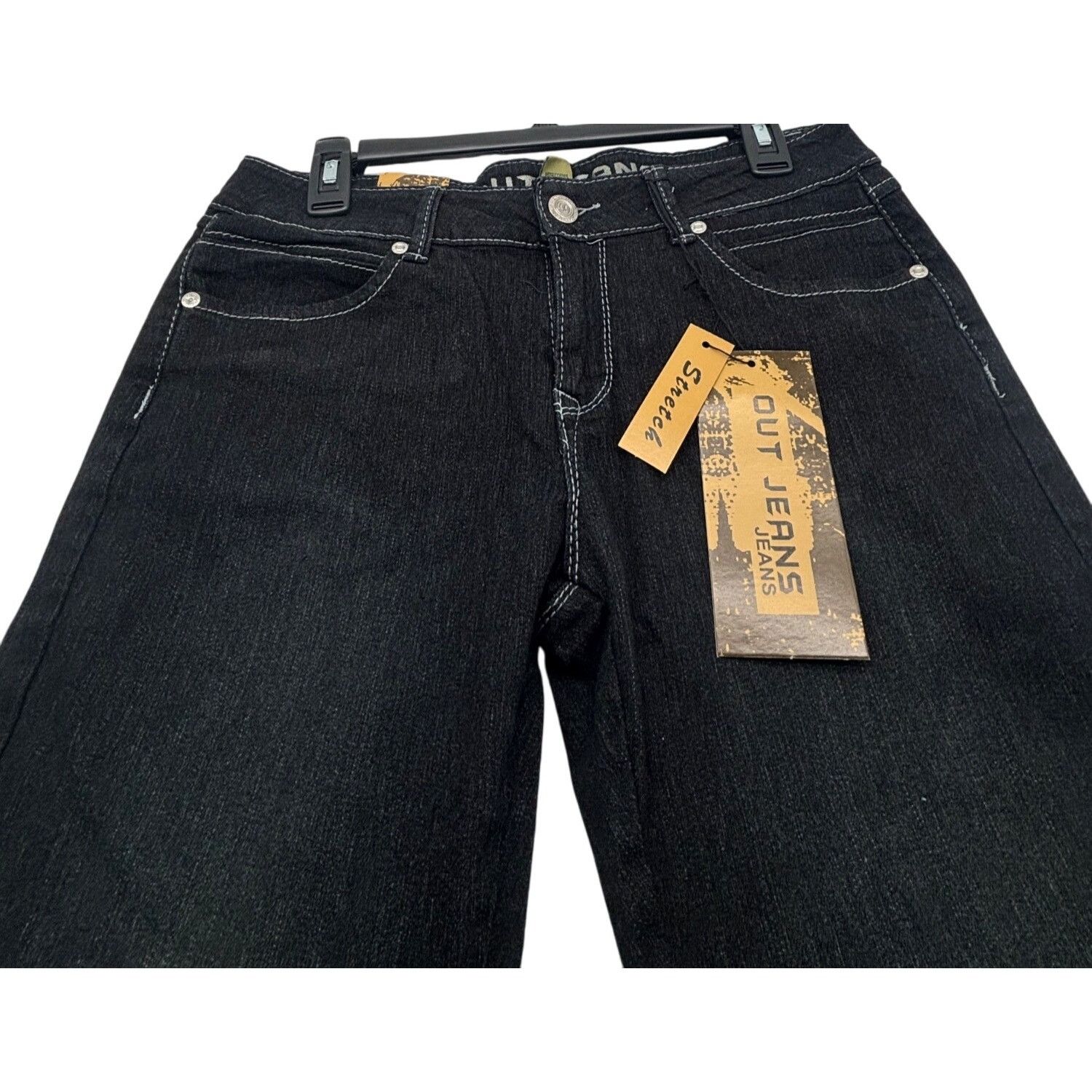Other Out Jeans Women’s Dark Wash Stretch Skinny Jeans (Jeggings), Size 30" / US 8 / IT 44 - 5 Thumbnail