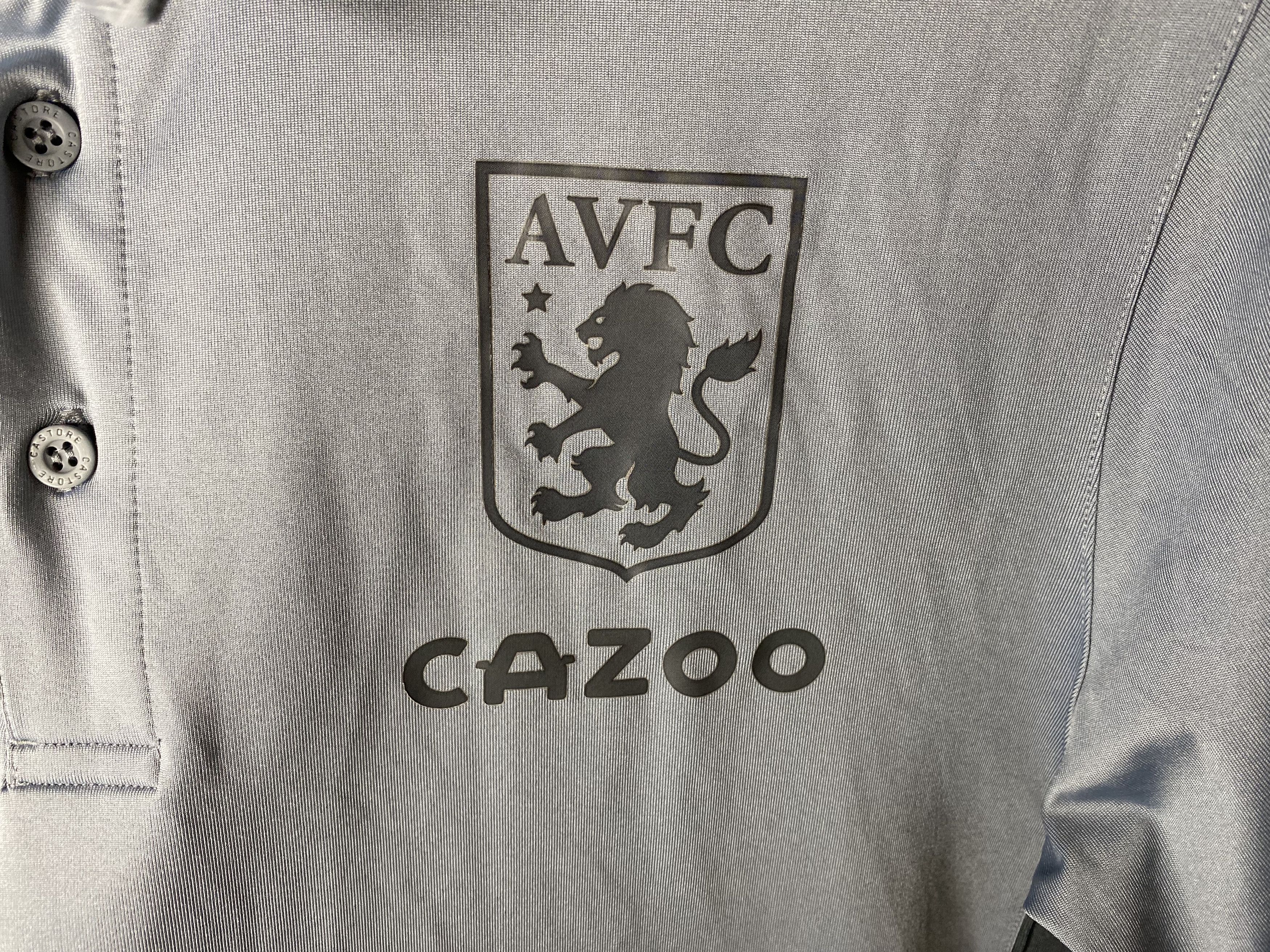 Castore ASTON VILLA 2022 TRAINING POLO FOOTBALL SHIRT SOCCER JERSEY Size US L / EU 52-54 / 3 - 3 Thumbnail