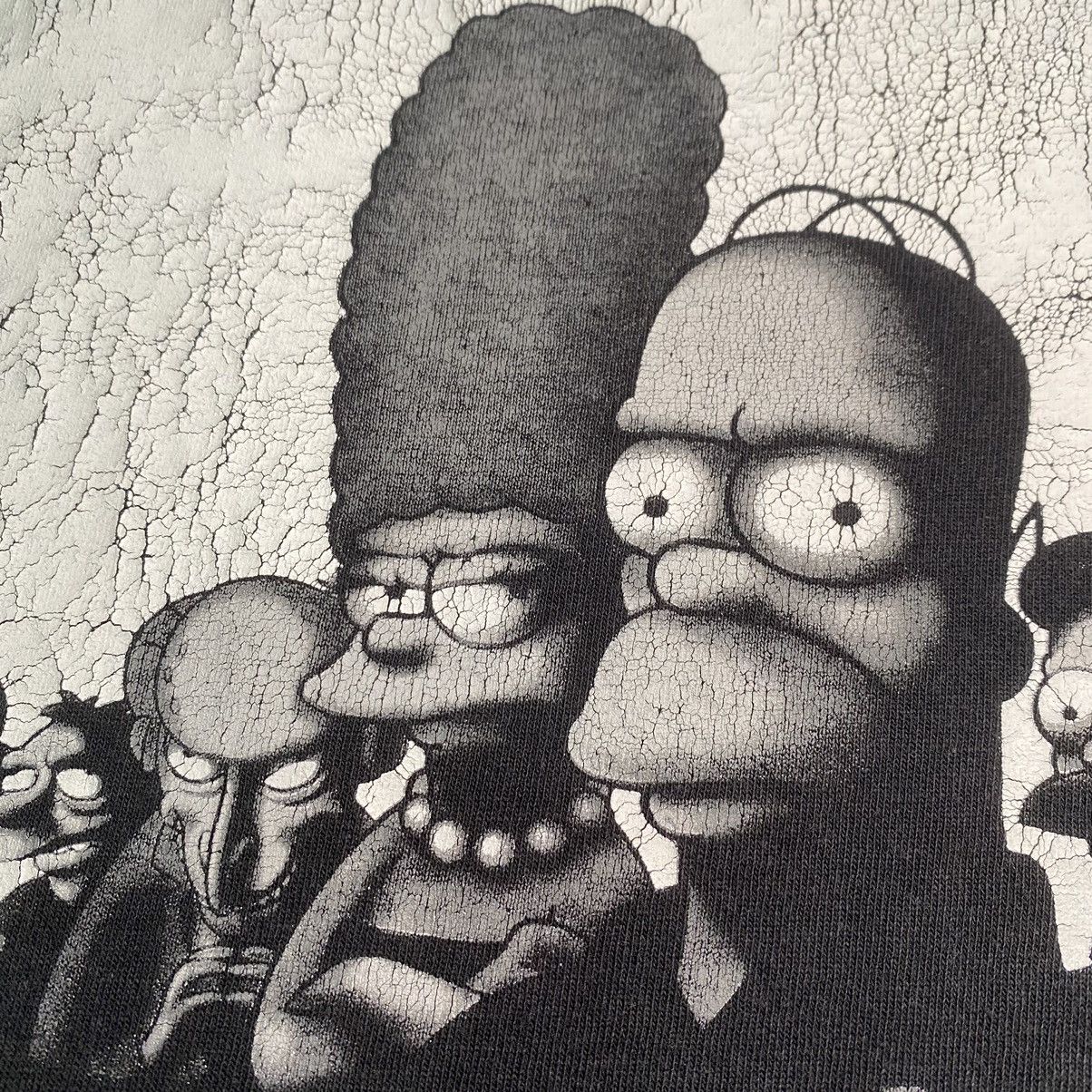 Cartoon Network × The Simpsons × Vintage THE SIMPSONS CARTOON SUPRANOS MOVIE PARODY TEE Size US L / EU 52-54 / 3 - 8 Thumbnail