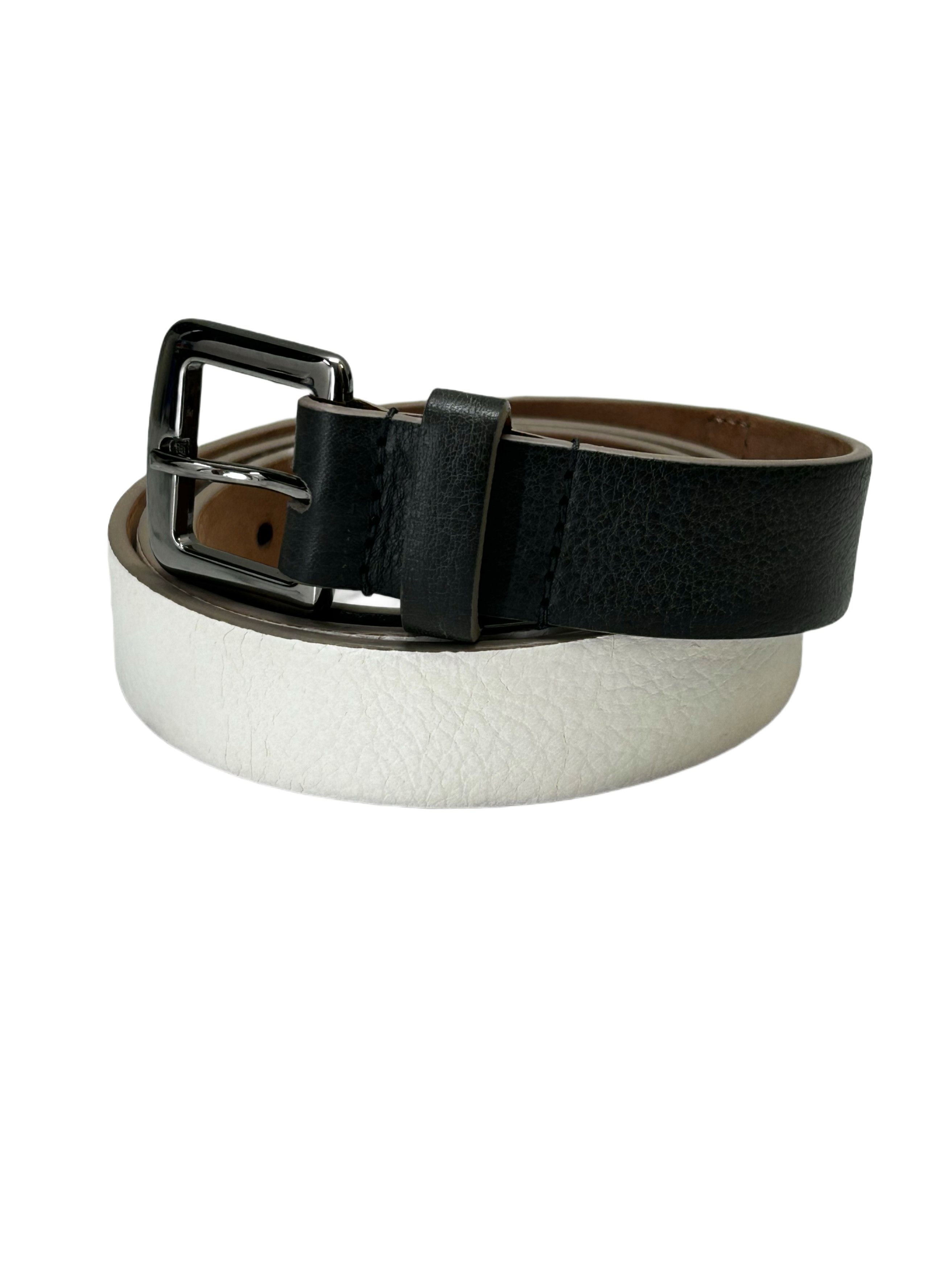 Dolce & Gabbana D&G ( Dolce & Gabbana ) Multi Colour Notch Buckle Belt Size 32 - 2 Thumbnail