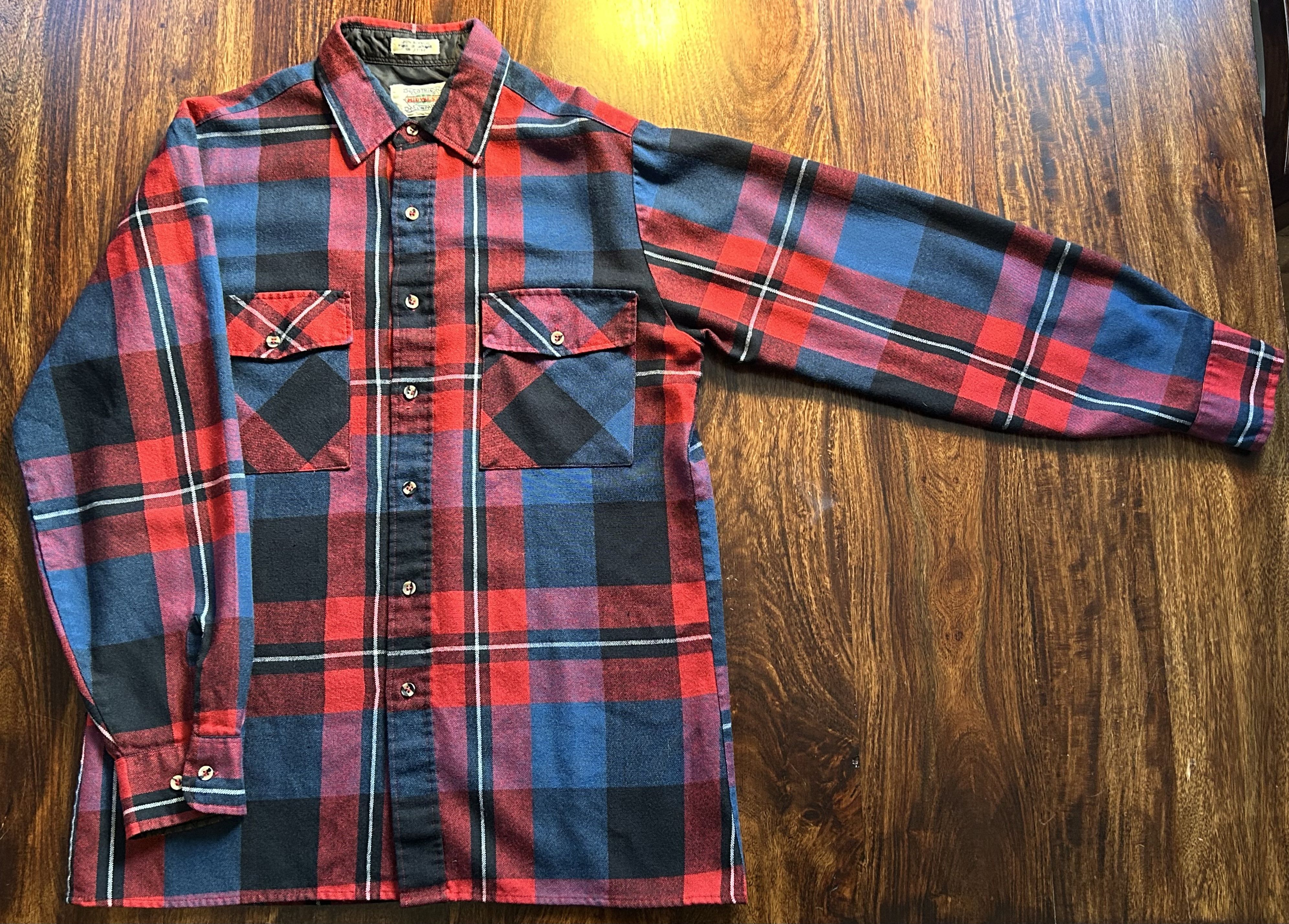 Other Midwest Clothing Company Vintage Flannel | Made in Ukraine Size US M / EU 48-50 / 2 - 1 Thumbnail