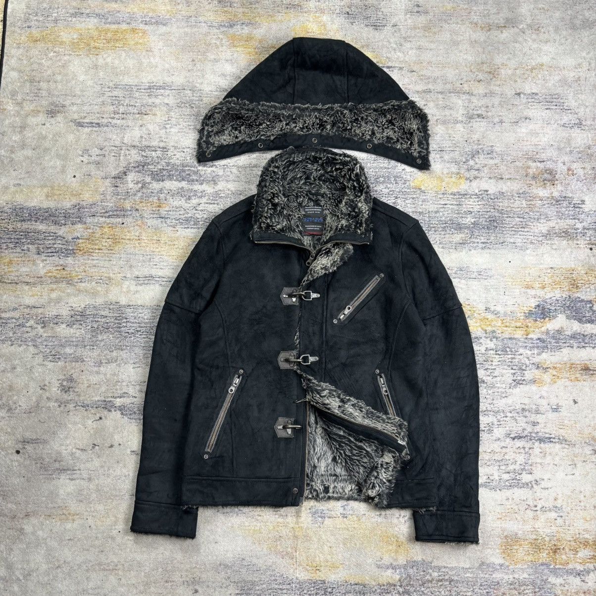 If Six Was Nine Nicole club for men full fur interior suede jacket vkei Size US M / EU 48-50 / 2 - 4 Thumbnail