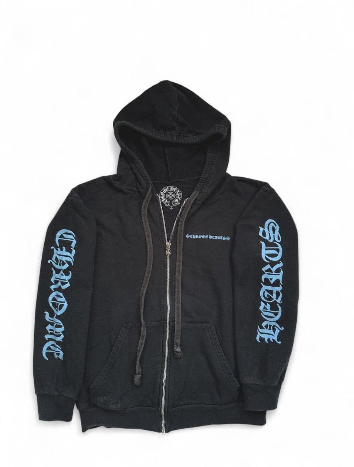 Chrome Hearts Chrome Hearts Single Floral T Logo Zip Up