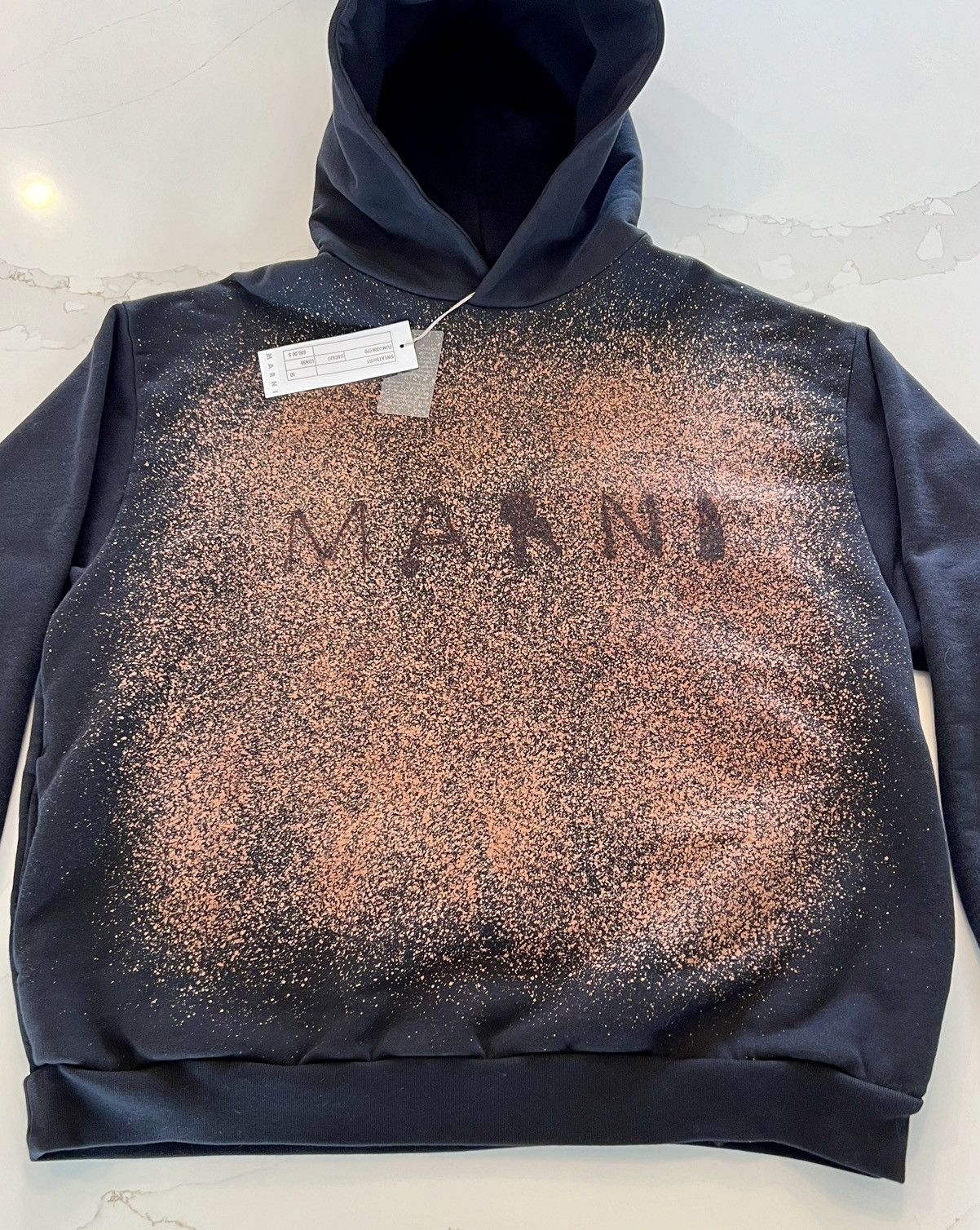 Marni New Marni Brown Spray Paint Found Objects Logo 50 Size US M / EU 48-50 / 2 - 8 Thumbnail