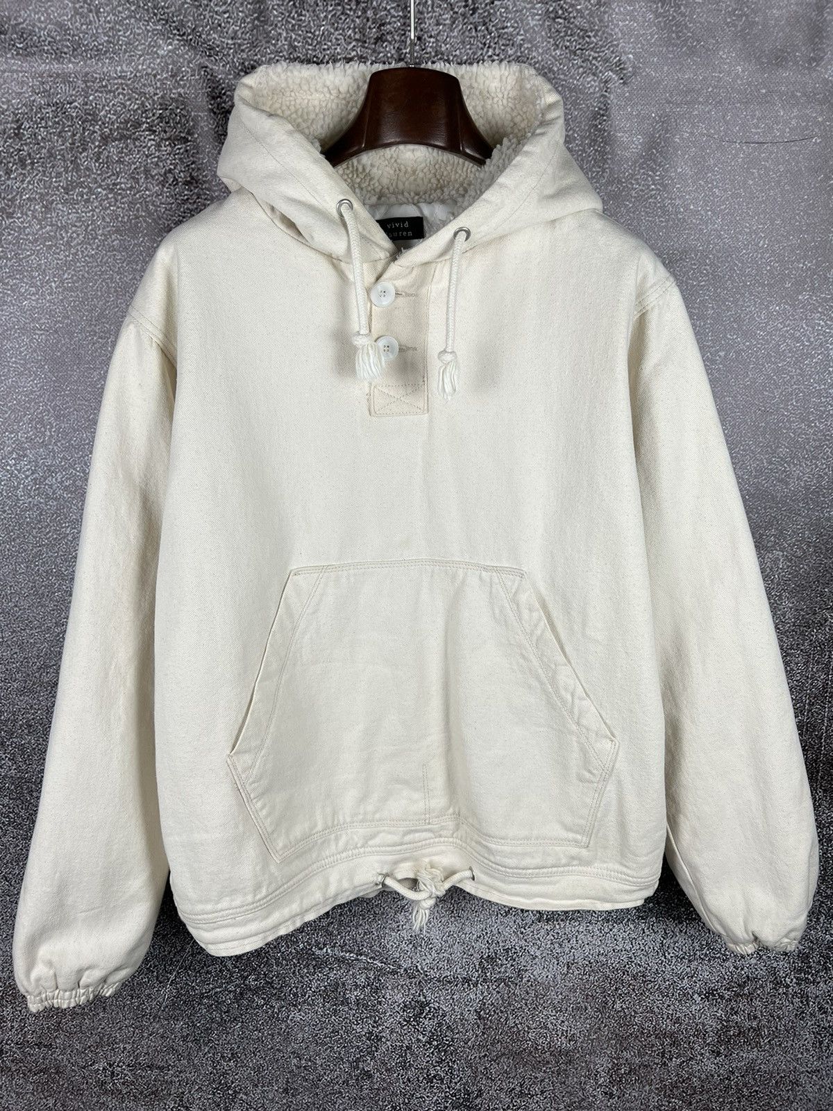 Japanese Brand Vivid Lauren Korea Sherpa Active Jacket anorak Oversize Size US XL / EU 56 / 4 - 1 Thumbnail