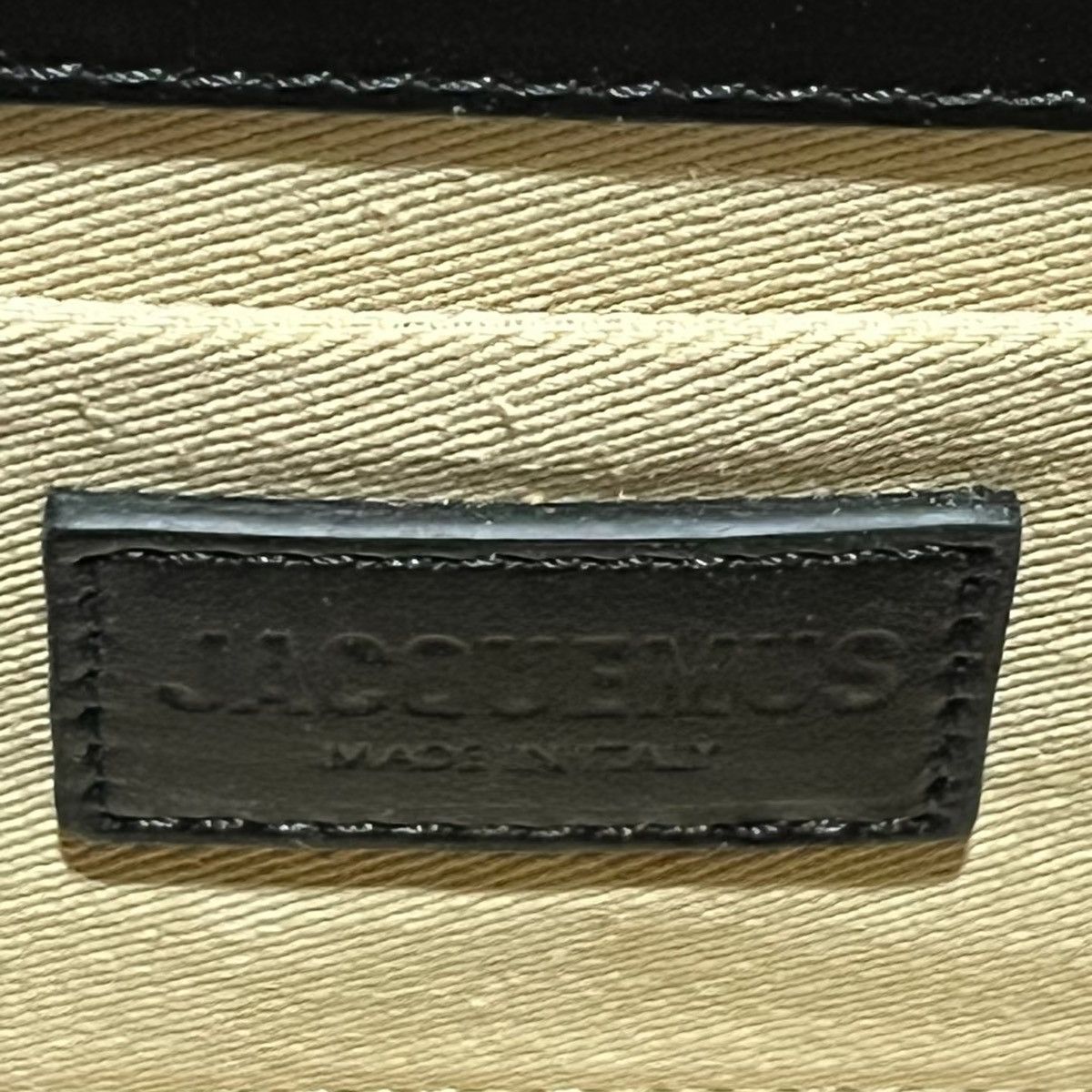 Jacquemus Jacquemus Le Chiquito Medium Black Leather Bag Size ONE SIZE - 7 Thumbnail