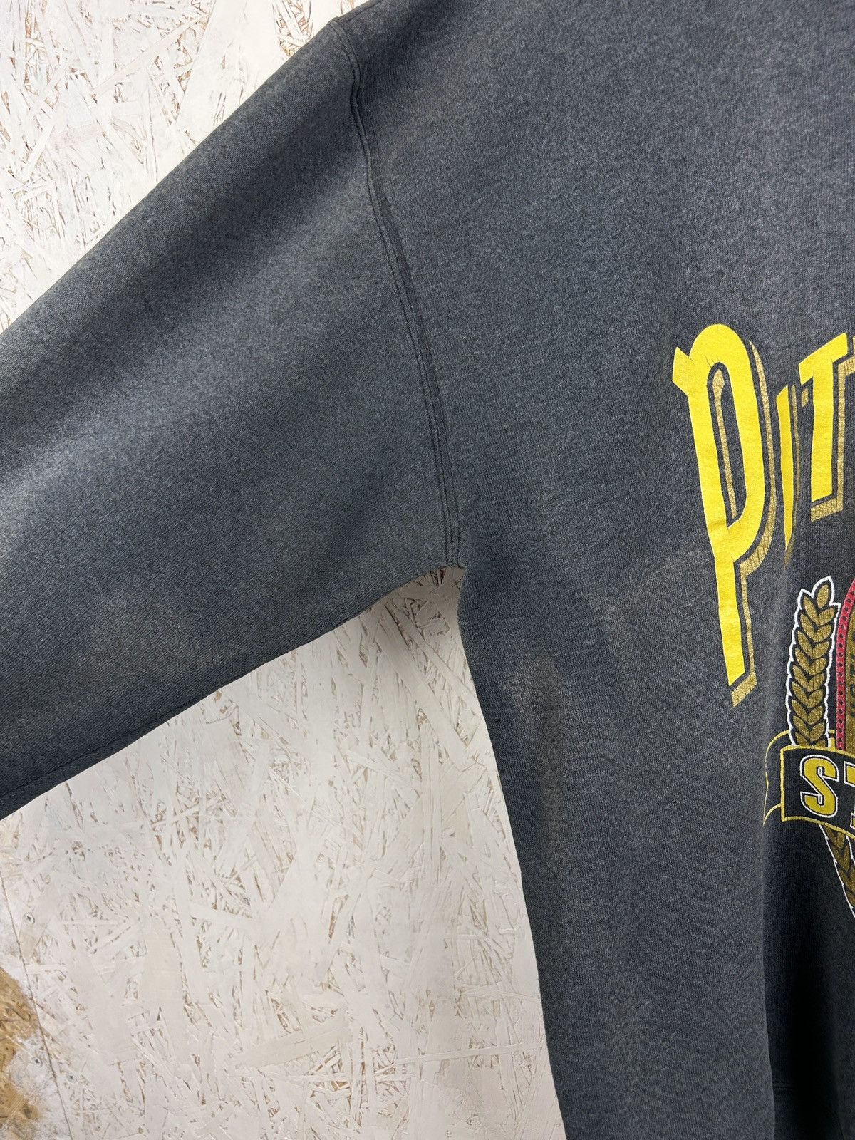 NFL 90s Vintage Nutmeg Mills Pittsburgh Steelers Sweatshirt Size US XL / EU 56 / 4 - 6 Thumbnail