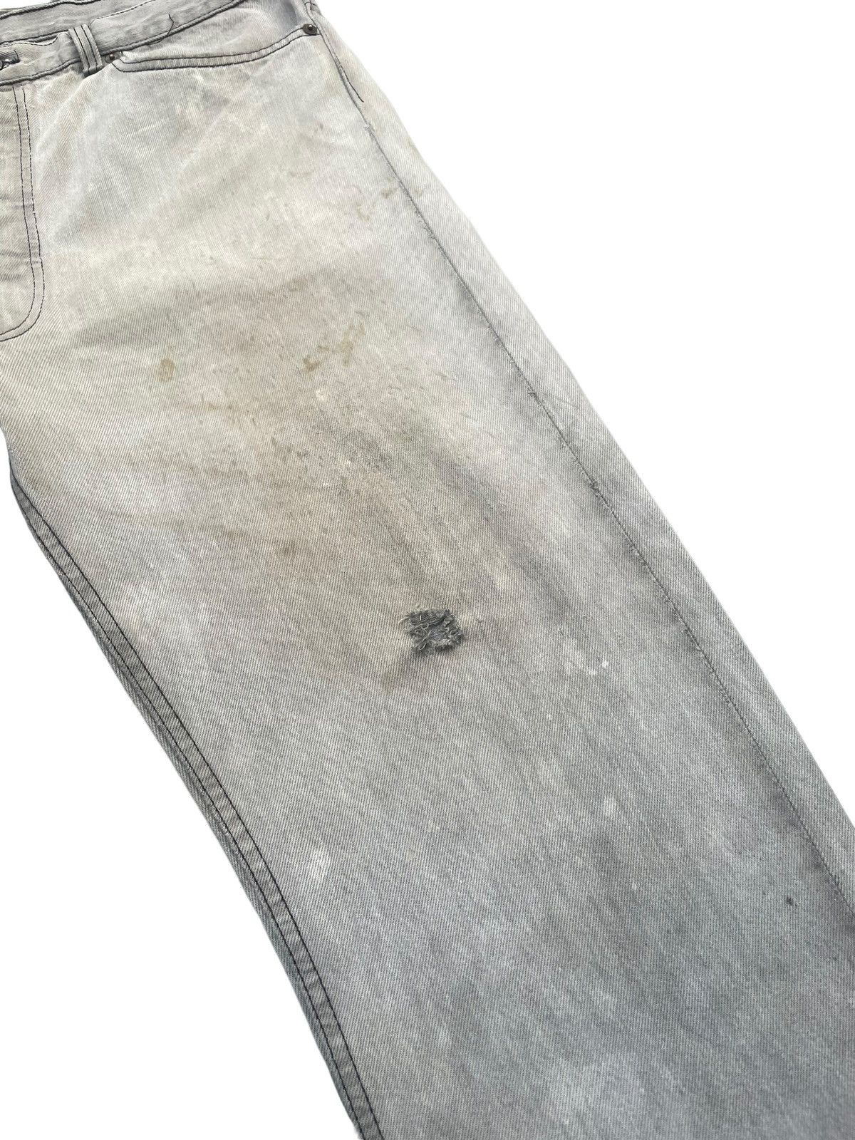 Levi's × Vintage Vintage 1993 Levis 501 e Faded Distresed Denim Size US 37 - 3 Thumbnail