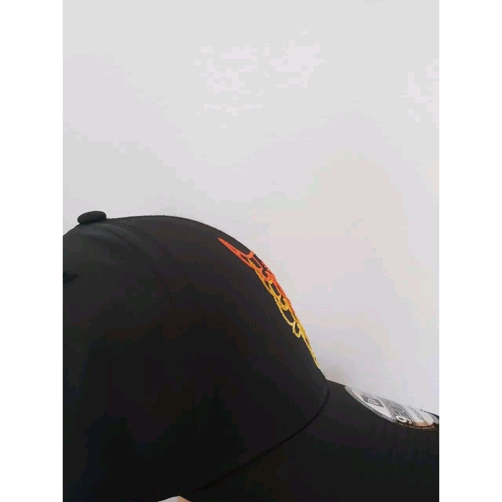 New Era Chicago Bulls Hat Stacked Logo Strapback Black 940 New Era Size ONE SIZE - 2 Thumbnail