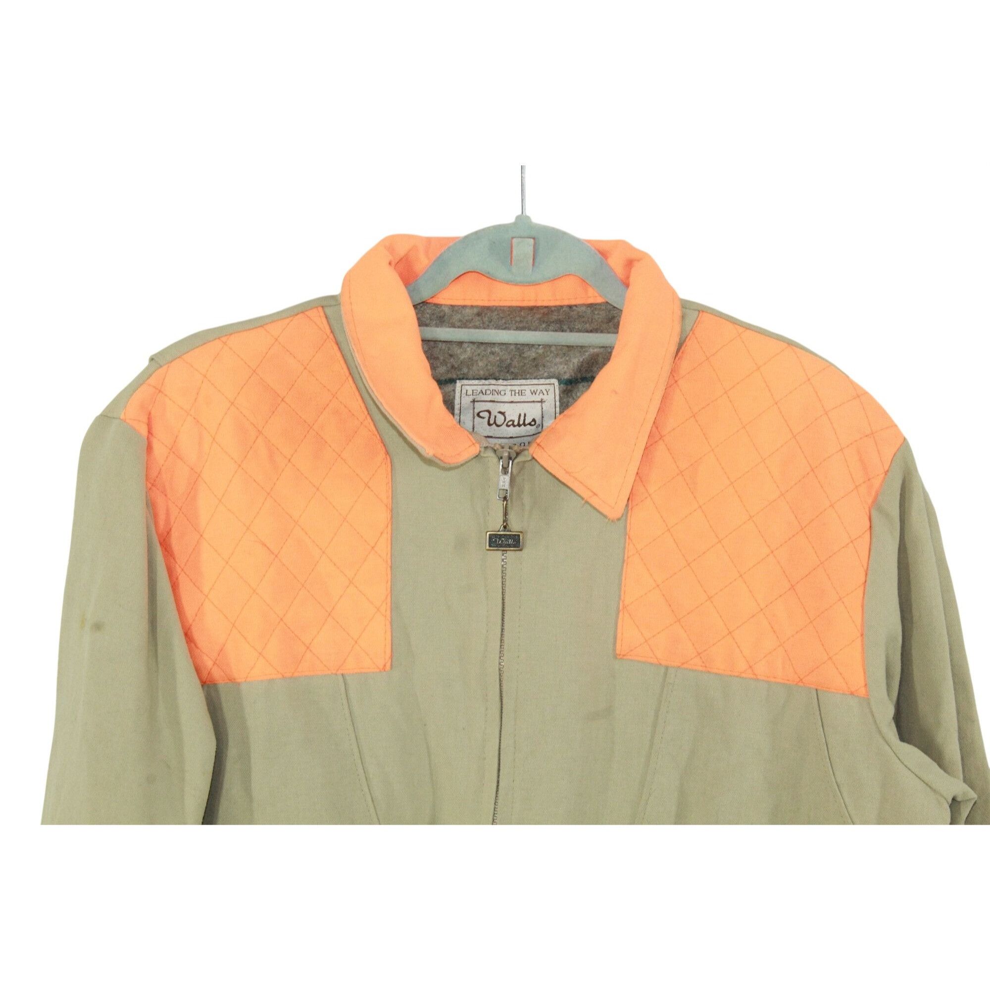 Walls Vintage Walls Men's Brown Detachable Rear Workwear Jacket Size US L / EU 52-54 / 3 - 3 Thumbnail