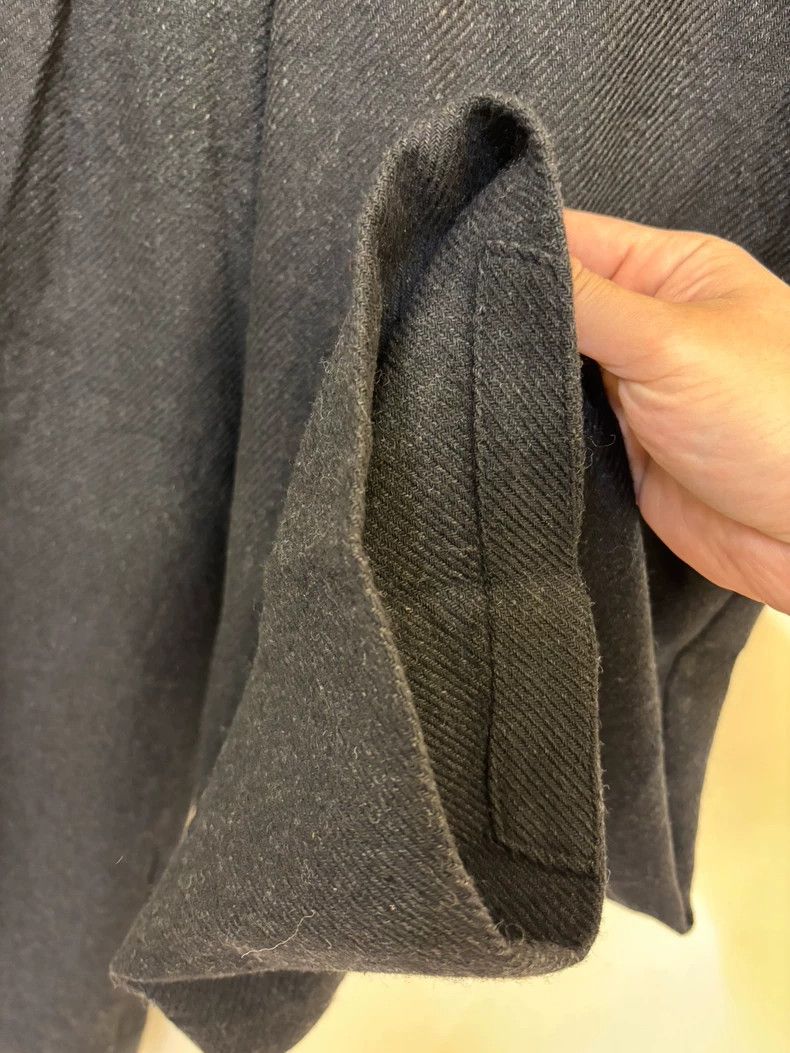 Issey Miyake Issey Miyake size:3 Silk blended wool trousers Size 34S - 5 Thumbnail