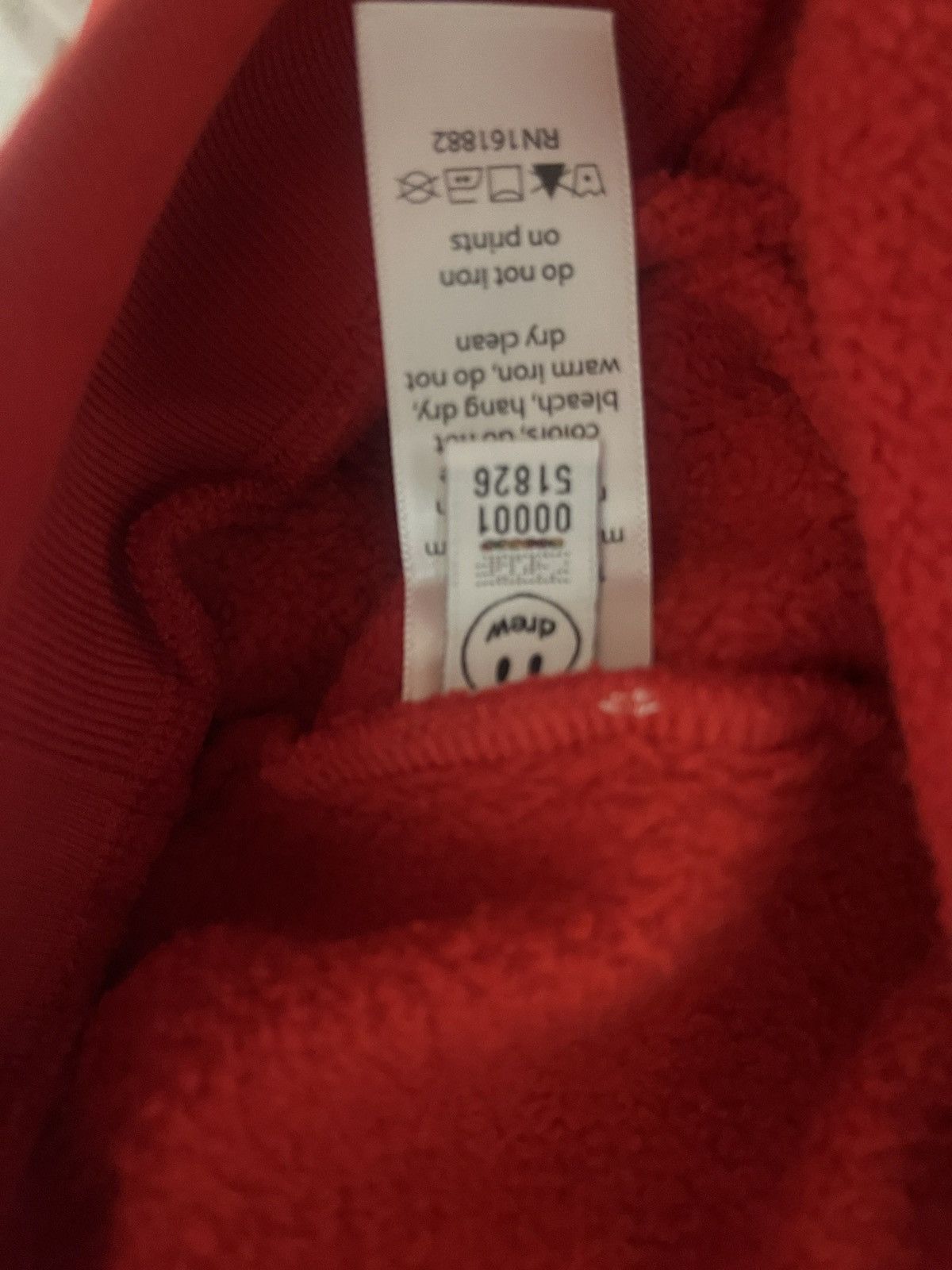 Drew House Drew house secret hoodie Red Size US S / EU 44-46 / 1 - 11 Thumbnail