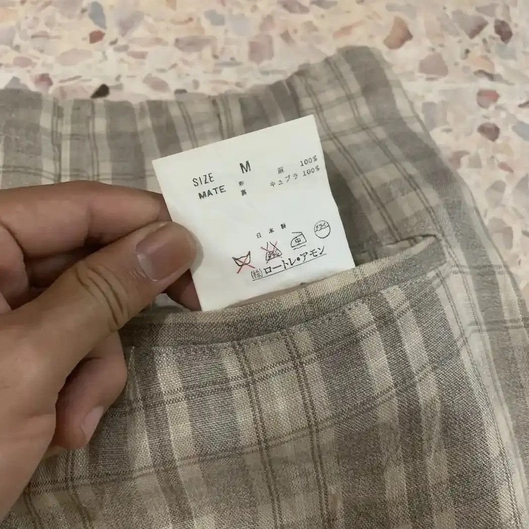 Japanese Brand LAUTREAMOUNT MEN Japanese Vtg Check Trouser Baggy Plaid Pant Size US 28 / EU 44 - 14 Thumbnail