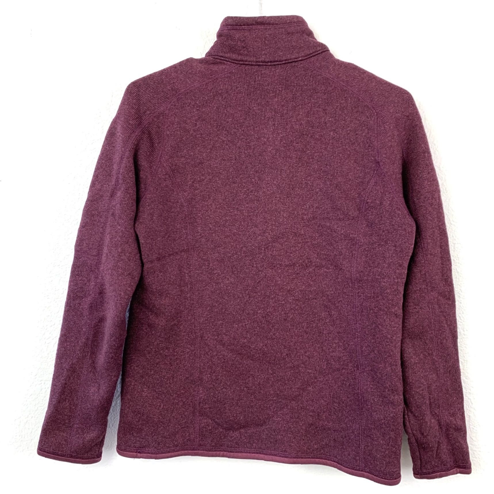 Patagonia Patagonia Women’s Better Sweater 1/4 Zip Fleece Jacket Maroon Purple M Size M / US 6-8 / IT 42-44 - 6 Thumbnail