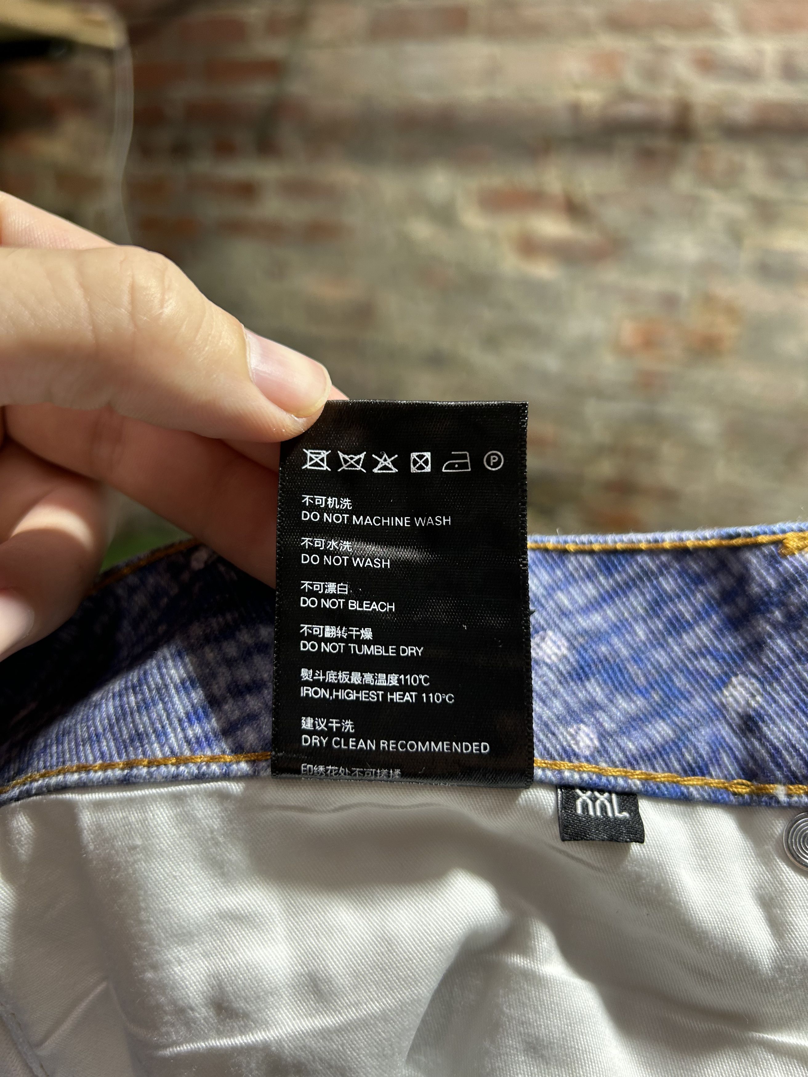 Birth of Royal Child Birth of a Royal Child Diamond Boro-Jeans Size US 40 / EU 56 - 7 Thumbnail