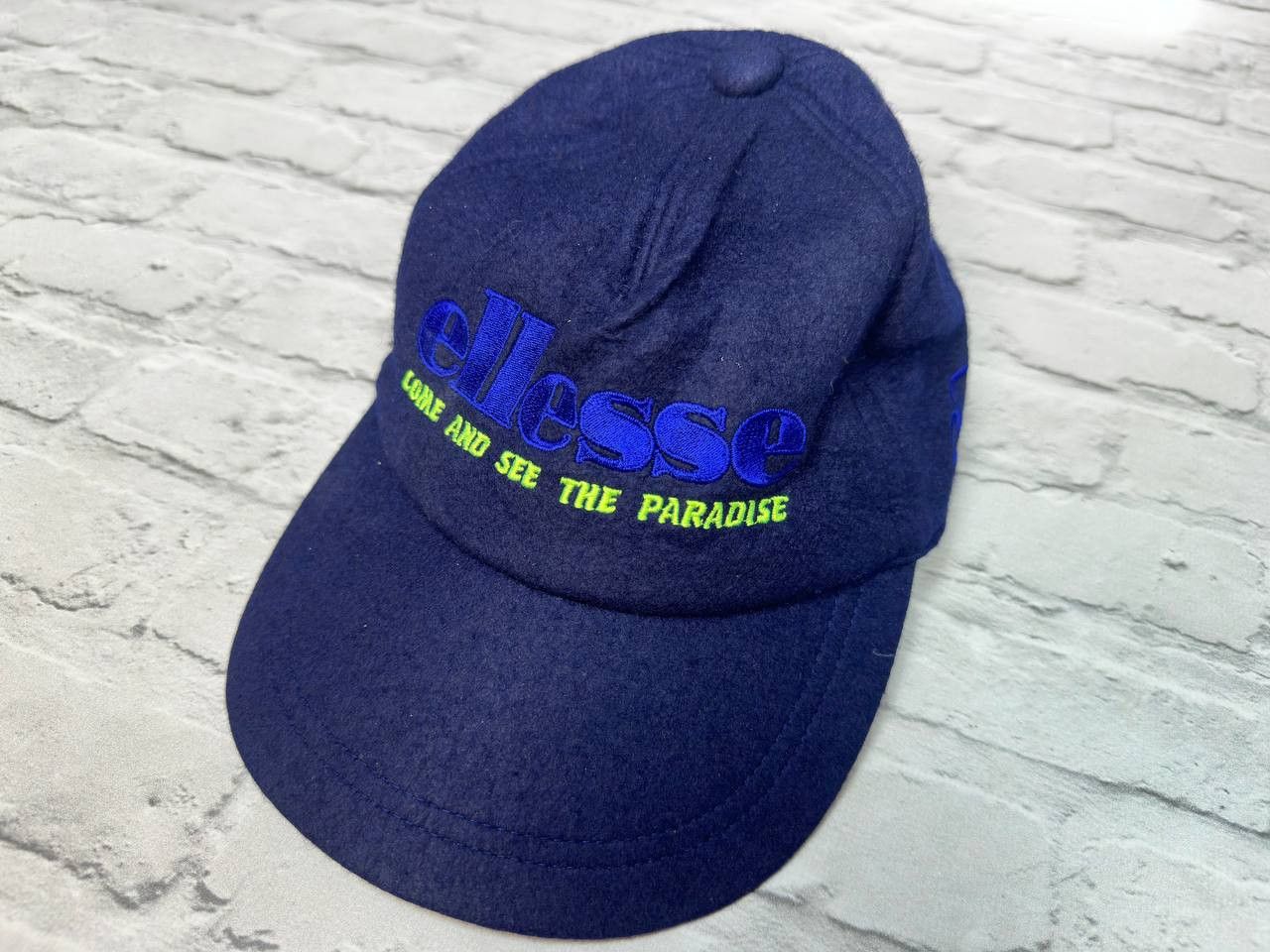 Ellesse × Japanese Brand Ellesse Japan Cap Vintage New Rare Hat Wool Size ONE SIZE - 1 Thumbnail