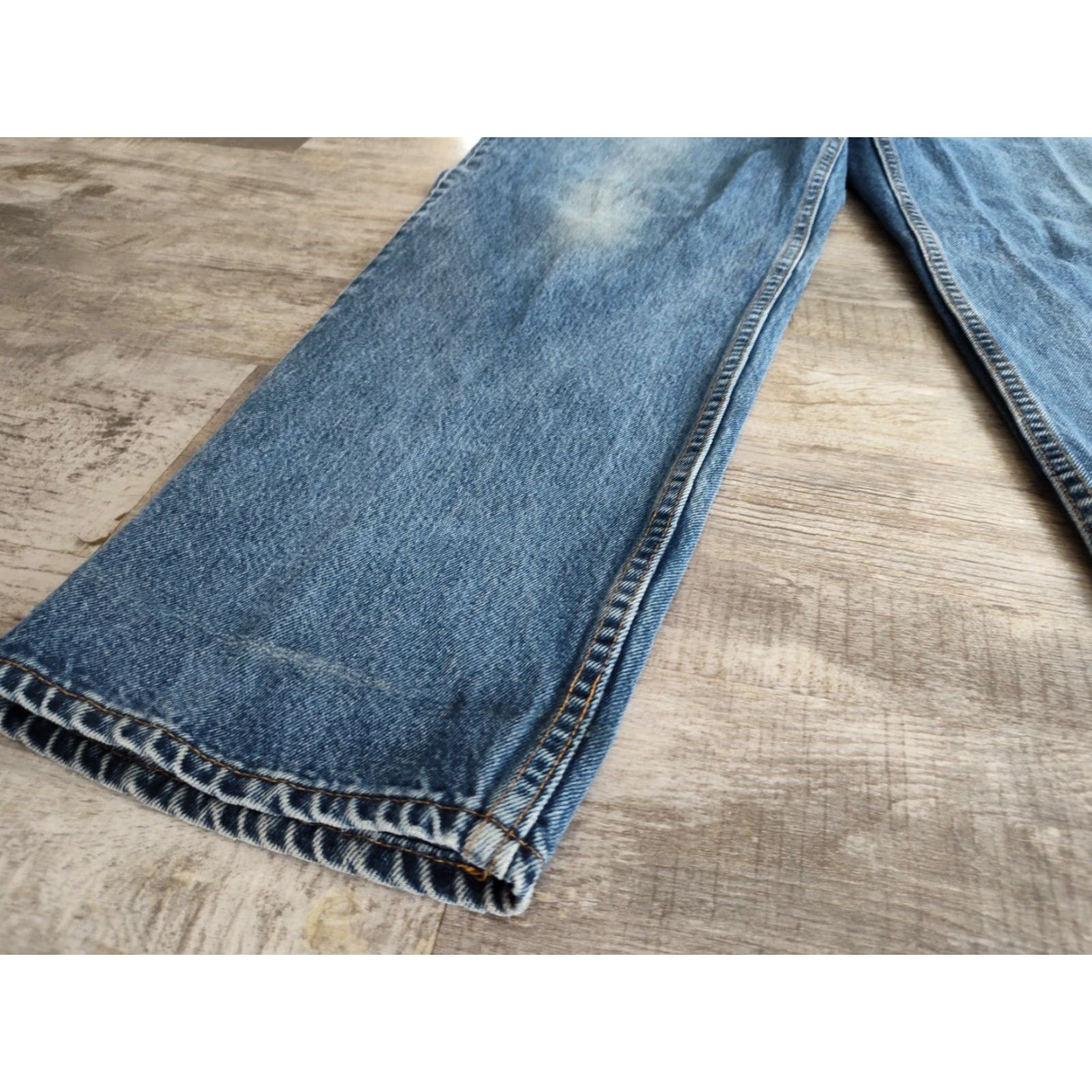 Levi's VINTAGE Levi's 550 Jeans Mens 38x30 Blue Relaxed Tapered 90s Y2K Size US 38 / EU 54 - 3 Thumbnail