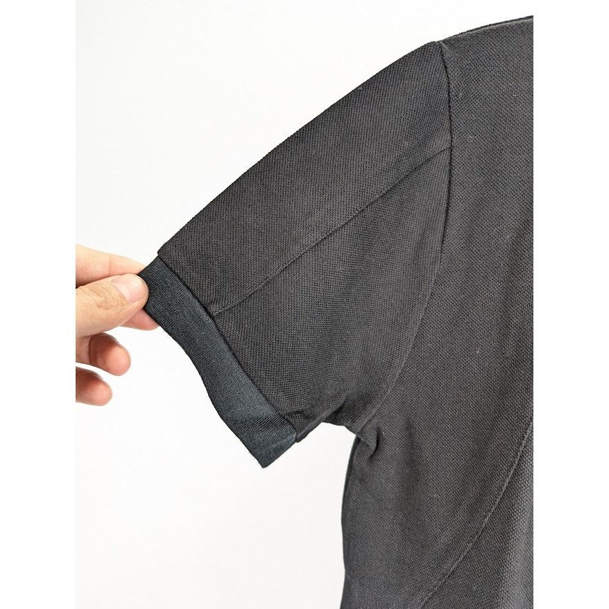 Balmain o1rshd1 Q:2 / Classic Polo with Monogram Logo Collar Black Size US M / EU 48-50 / 2 - 8 Thumbnail
