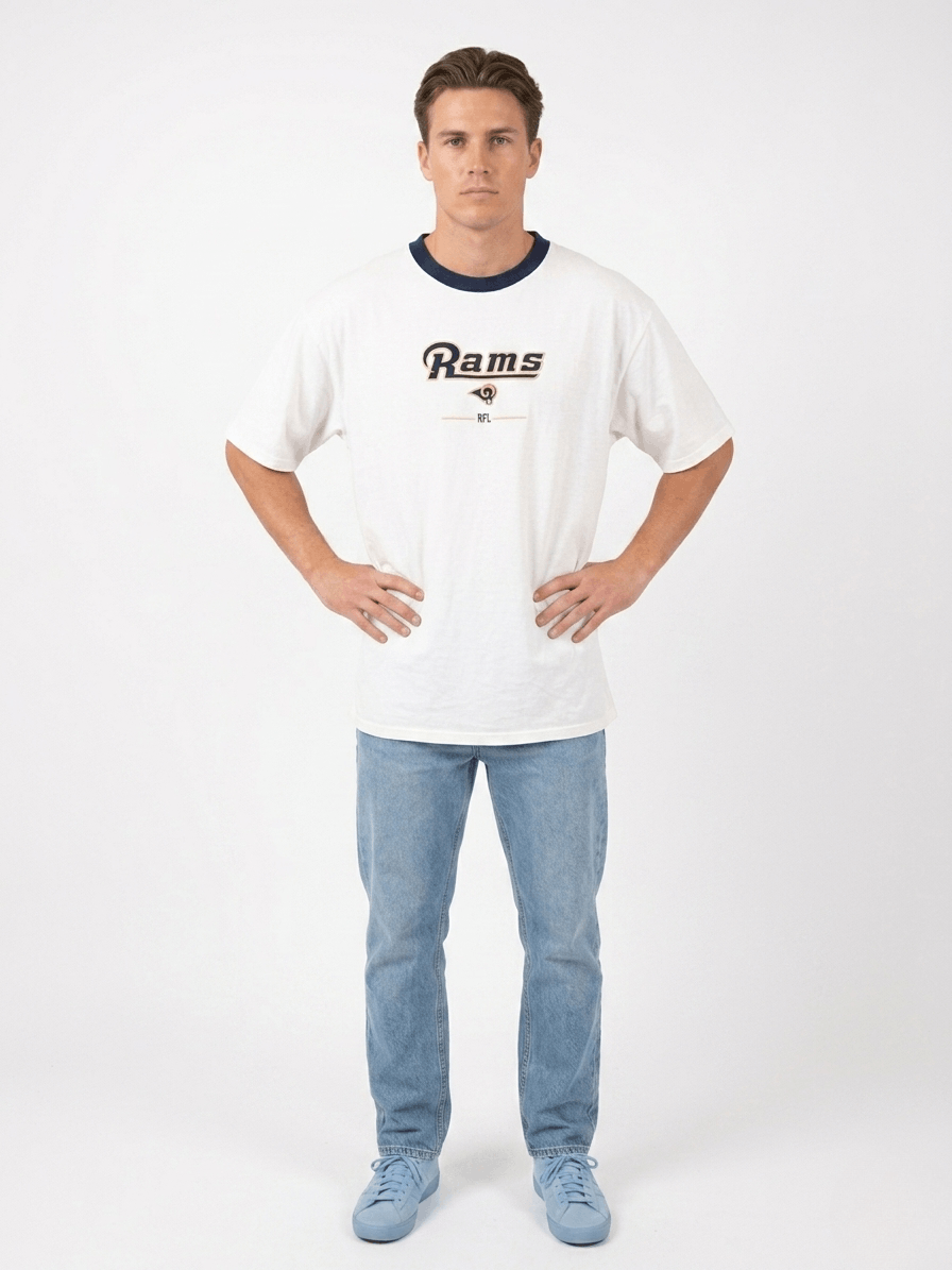 Other Short Sleeve Vintage Rams Size US L / EU 52-54 / 3 - 1 Thumbnail