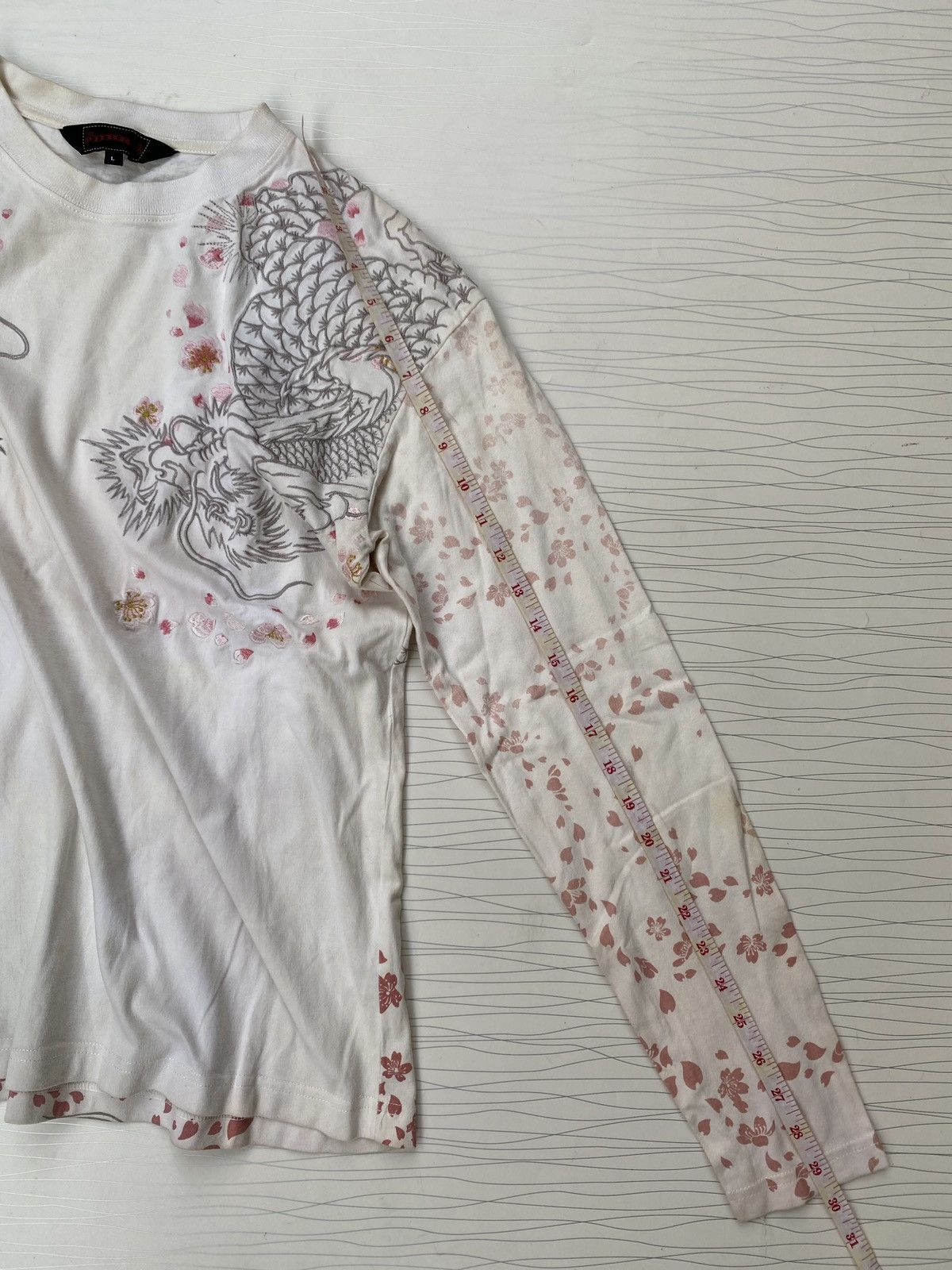 If Six Was Nine Japanese AOP Dragon Emboirderes Longsleeve Tee Size US L / EU 52-54 / 3 - 8 Thumbnail