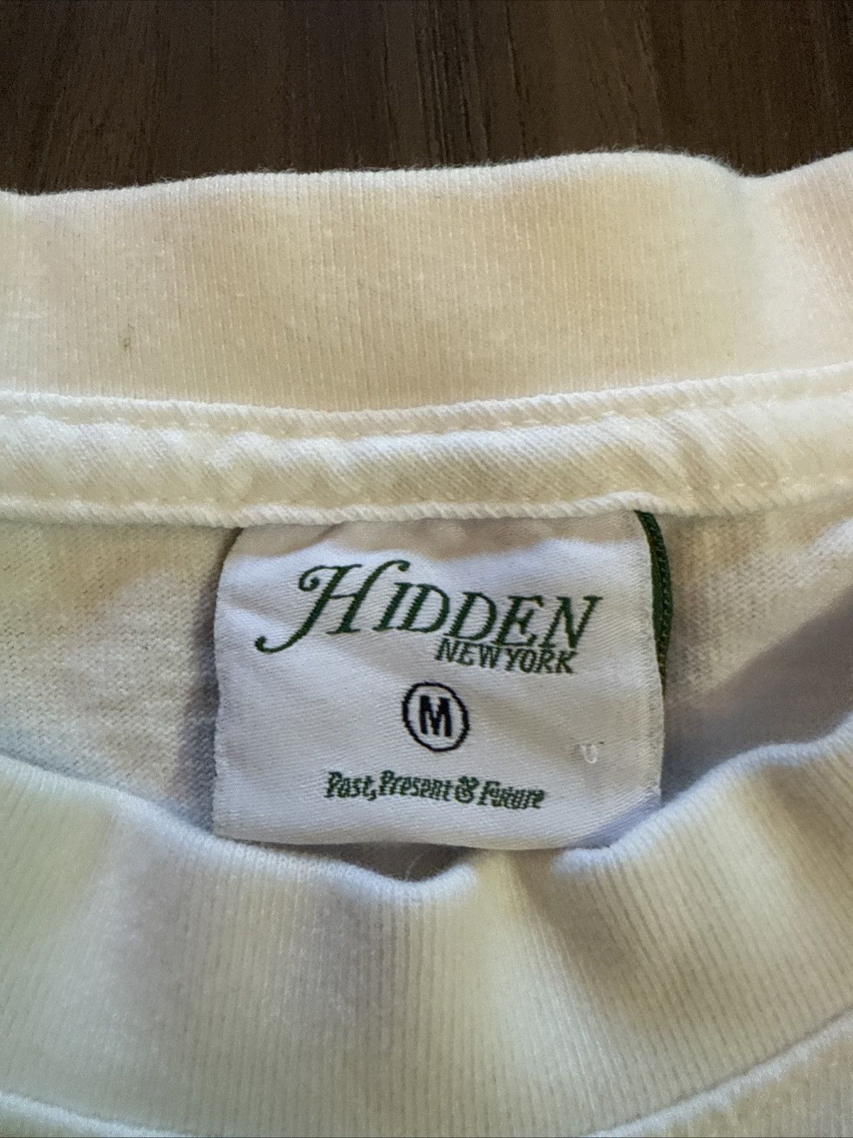 HIDDEN Hidden NY HIDDENresearch T-Shirt White Medium Made in USA Size US M / EU 48-50 / 2 - 3 Thumbnail