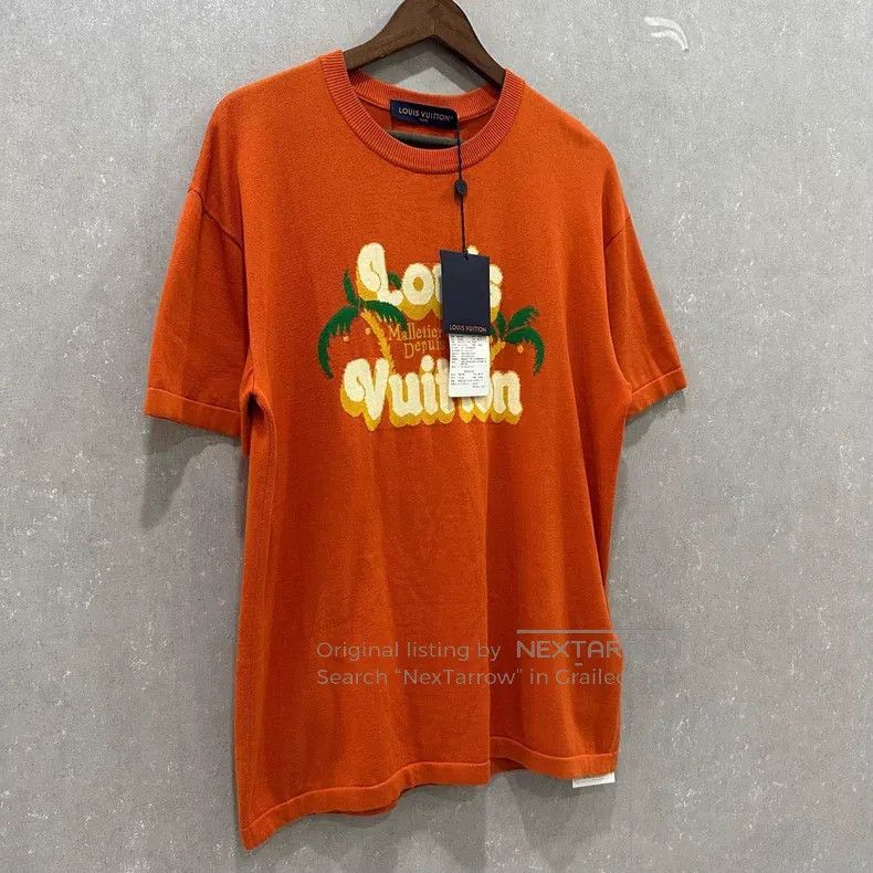 Louis Vuitton Louis Vuitton Orange T-shirt Size US M / EU 48-50 / 2 - 3 Thumbnail