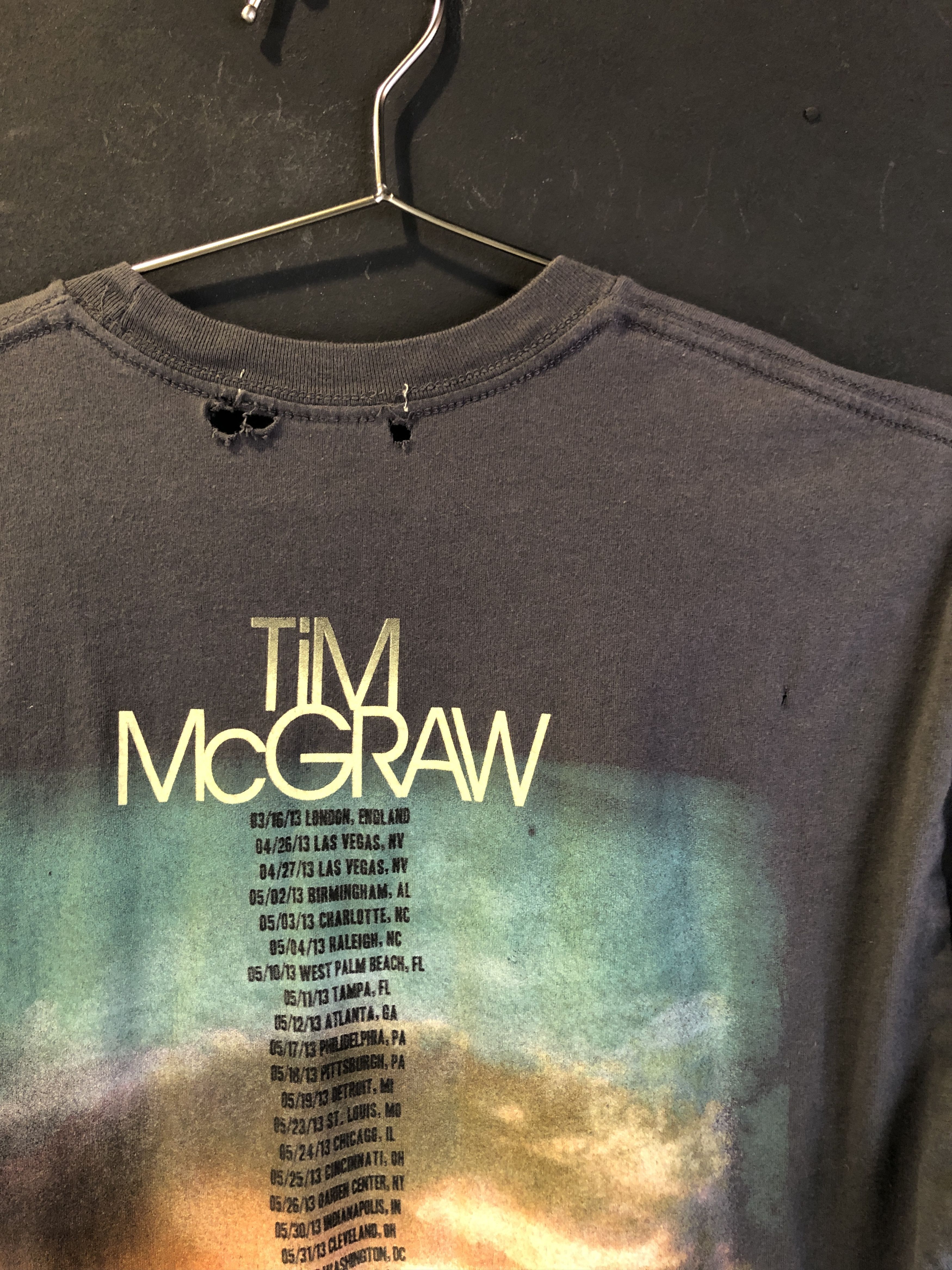 Other Tim McGraw Distressed Vintage Tour T-Shirt Size US S / EU 44-46 / 1 - 9 Thumbnail